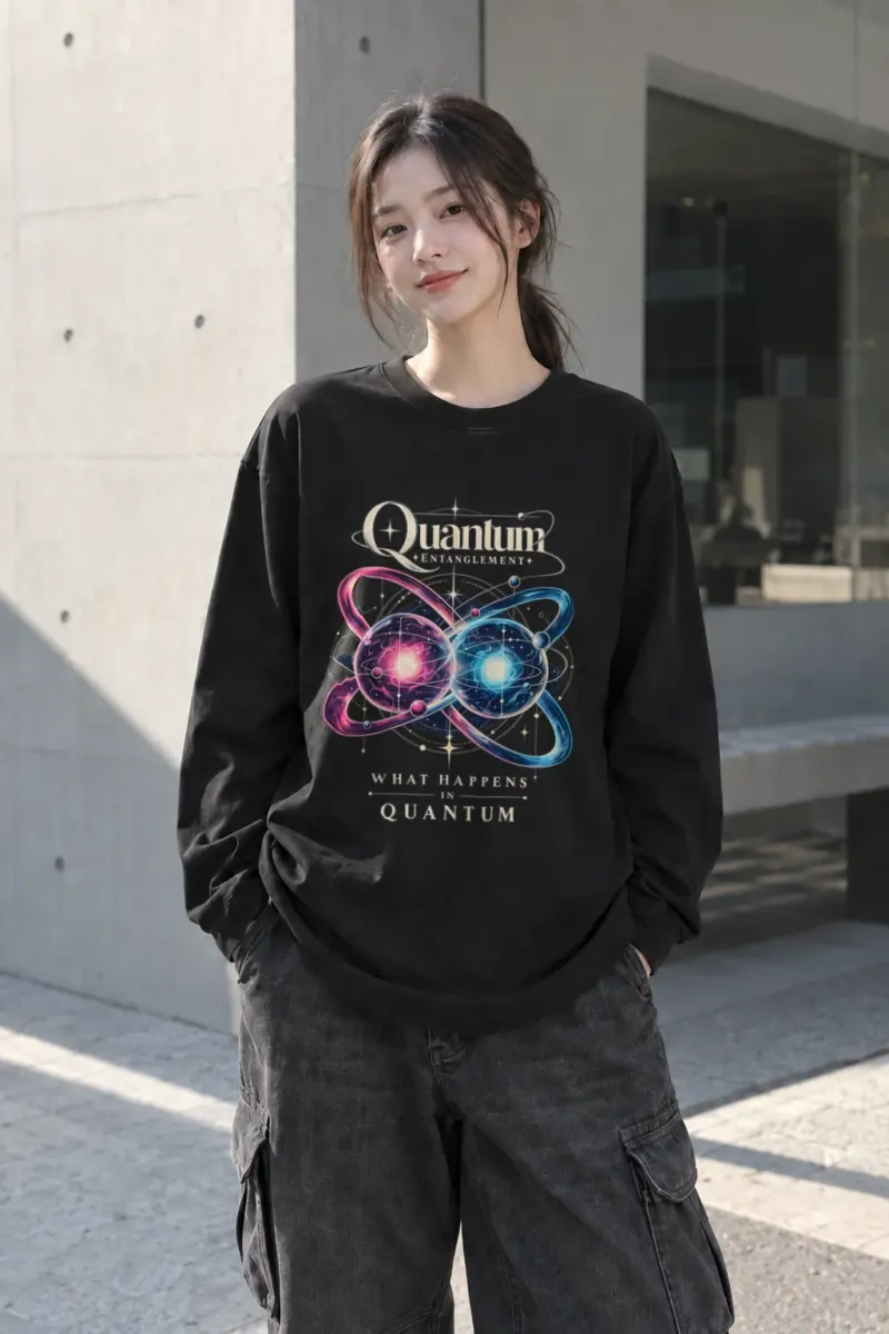 "Quantum Entanglement" Unisex Longsleeve T-shirt | Gildan 2400