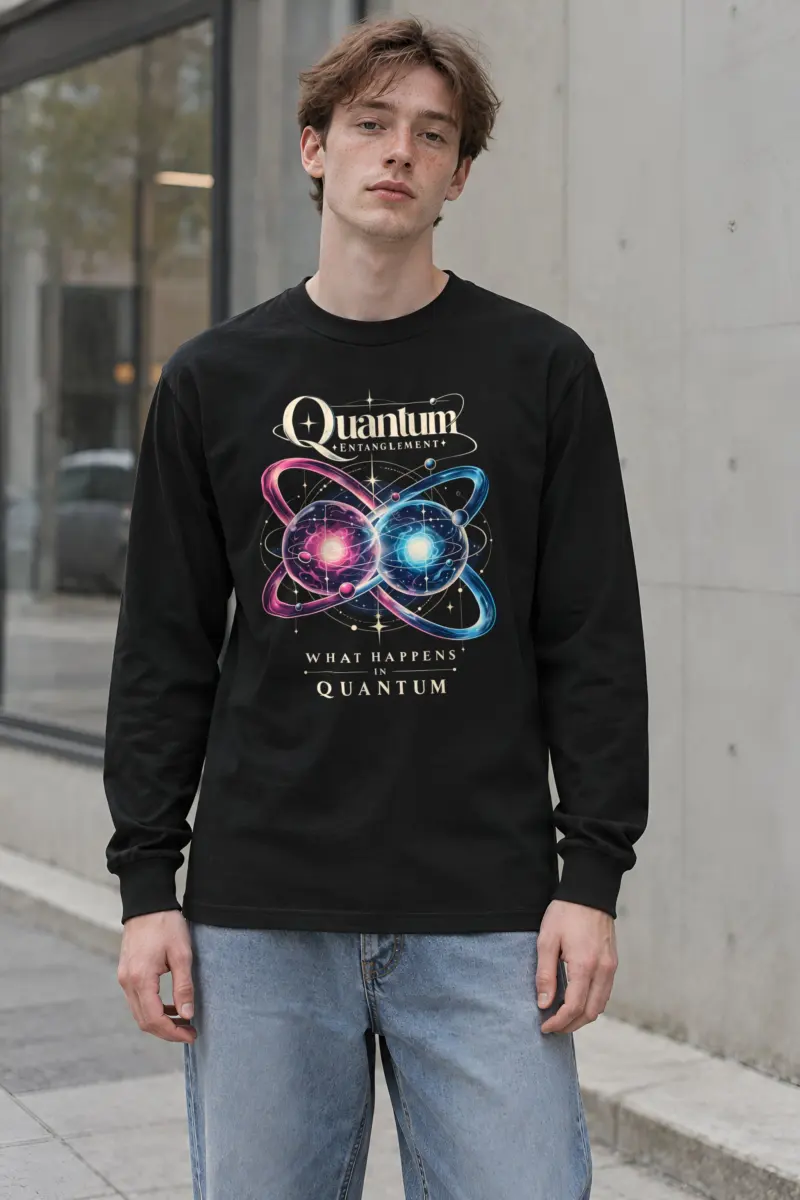 "Quantum Entanglement" Unisex Longsleeve T-shirt