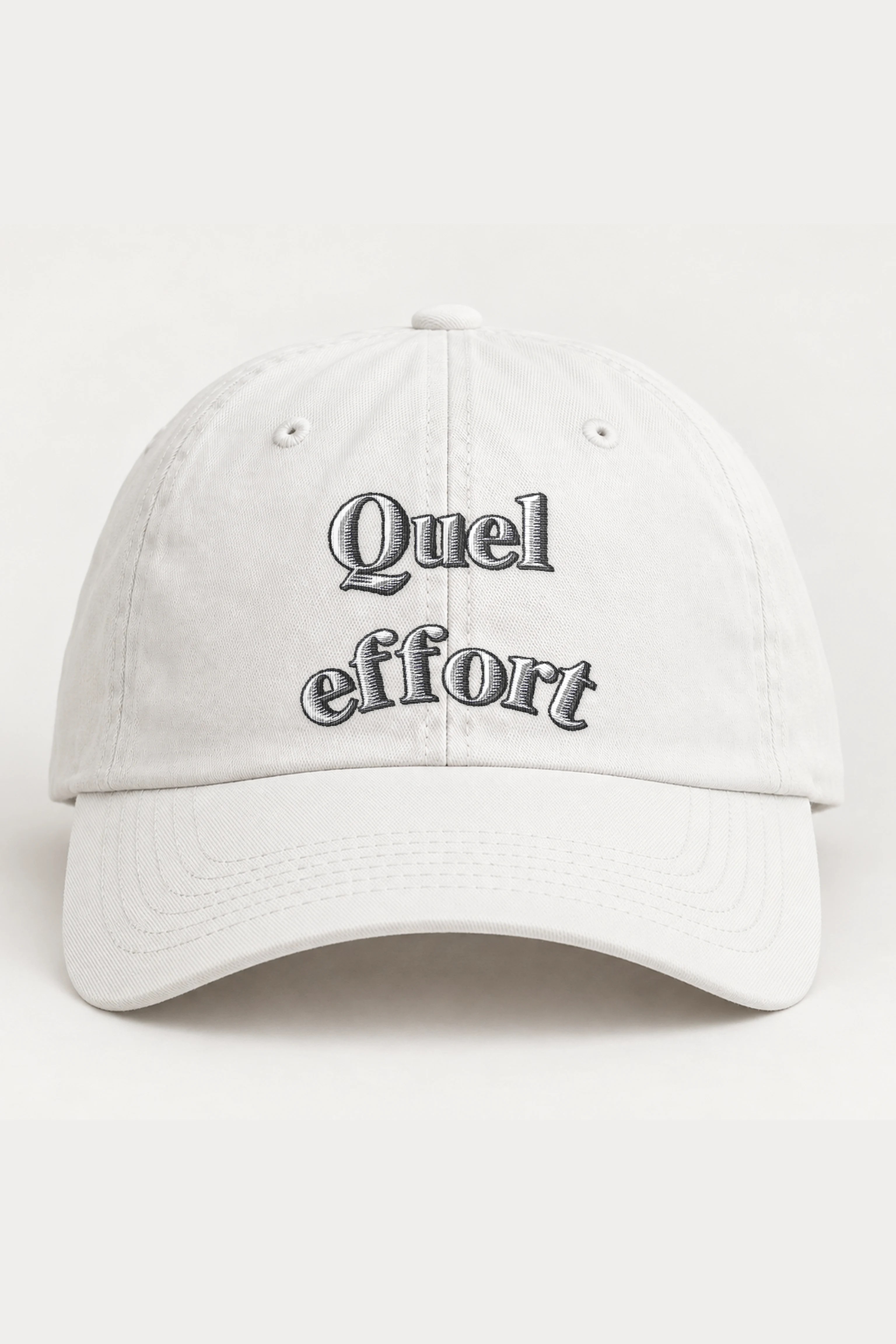 "Quel Effort" Classic Dad Hat · Embroidered
