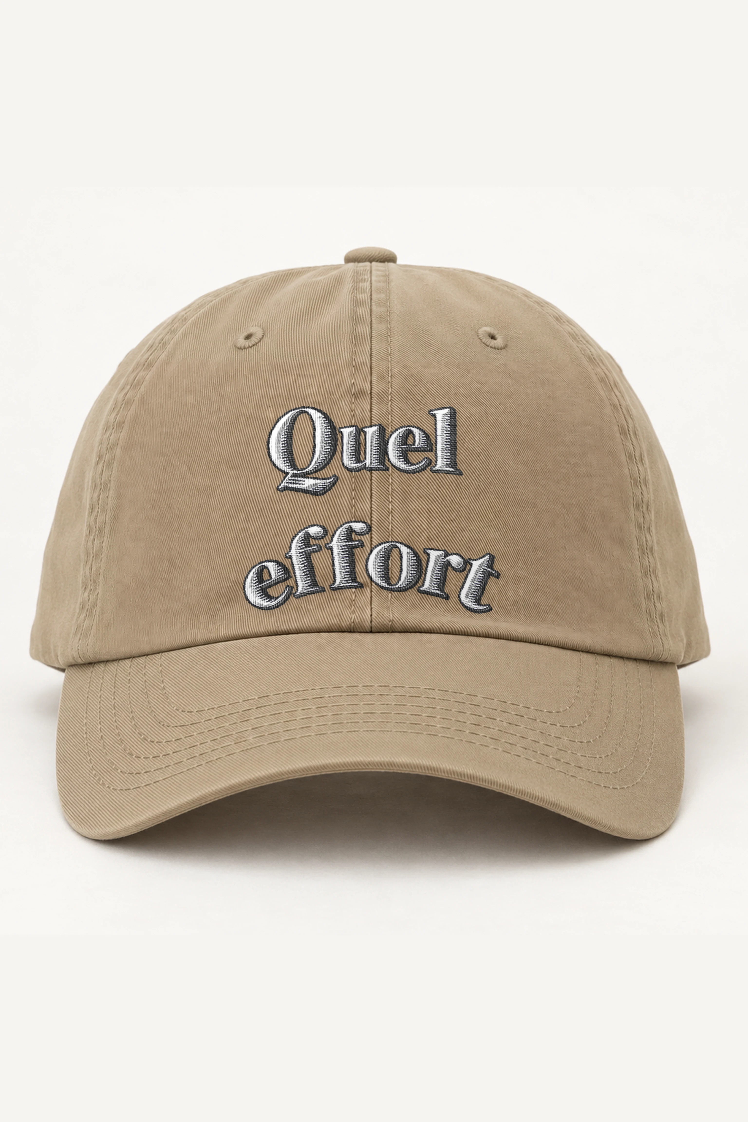 "Quel Effort" Classic Dad Hat · Embroidered