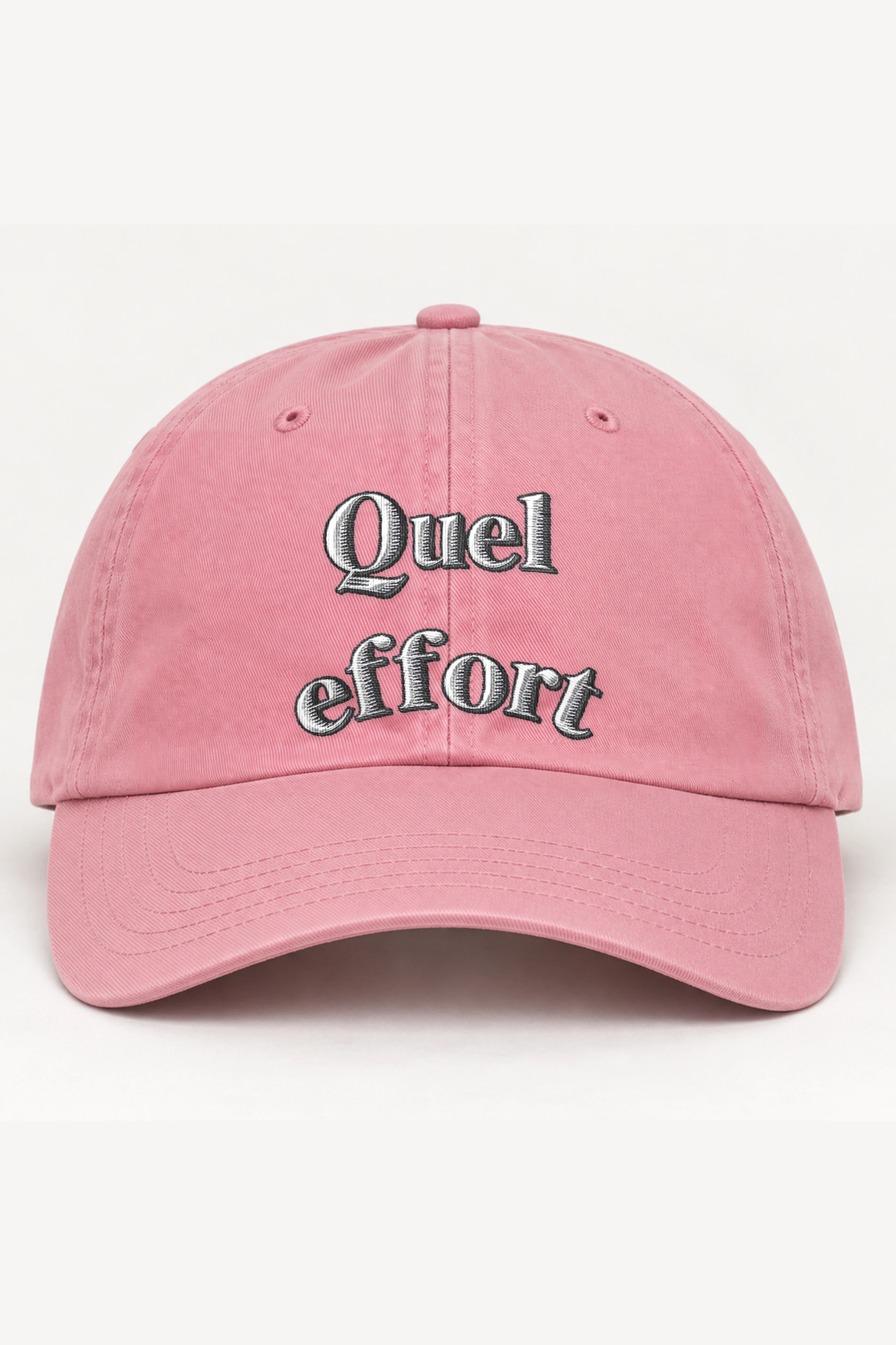 "Quel Effort" Classic Dad Hat · Embroidered