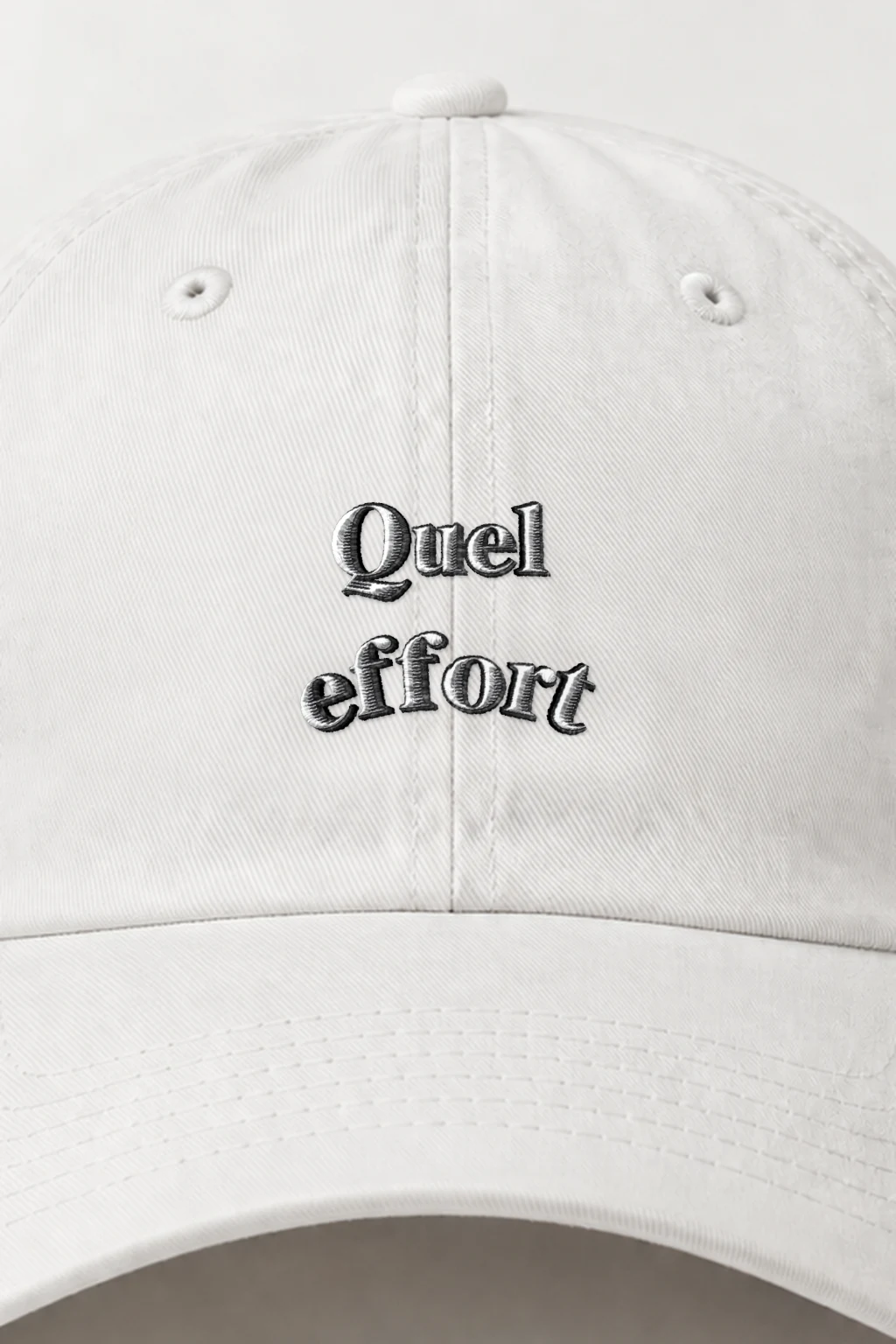 "Quel Effort" Classic Dad Hat · Embroidered | Yupoong 6245CM
