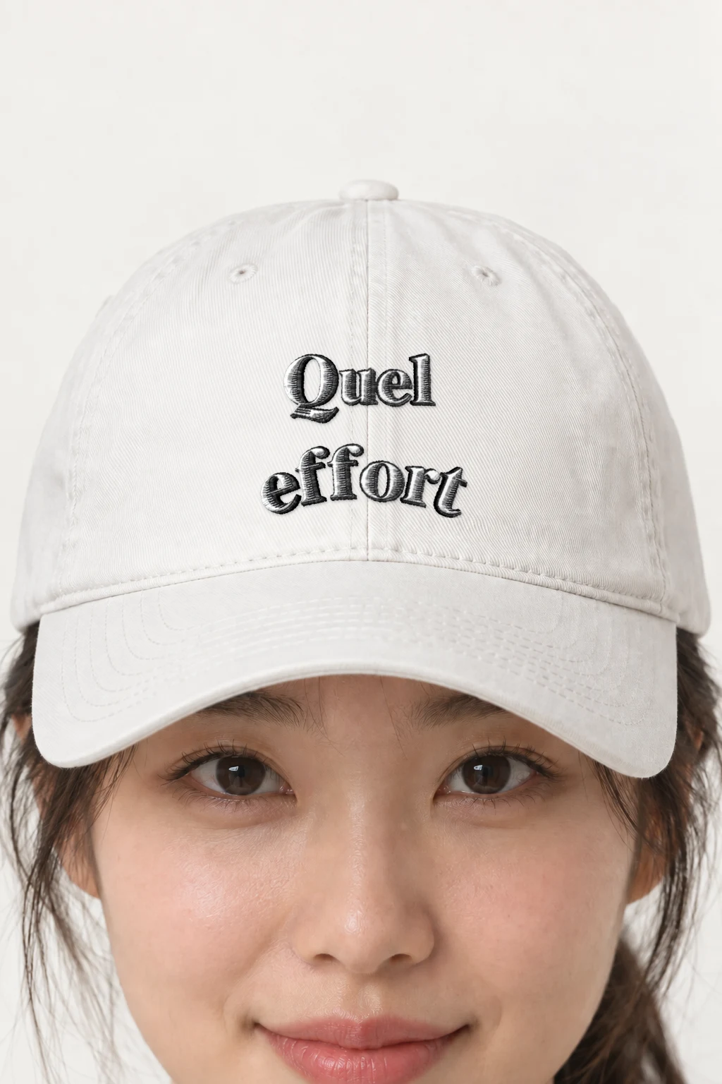 "Quel Effort" Classic Dad Hat · Embroidered | Yupoong 6245CM