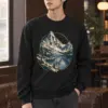 "Quiet Alpine Passage" Heavy Blend Unisex Crewneck Sweatshirt