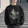 "Quiet Alpine Passage" Heavy Blend Unisex Crewneck Sweatshirt | Gildan 18000