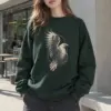 "Quiet Ascent Eagle" Heavy Blend Unisex Crewneck Sweatshirt | Gildan 18000