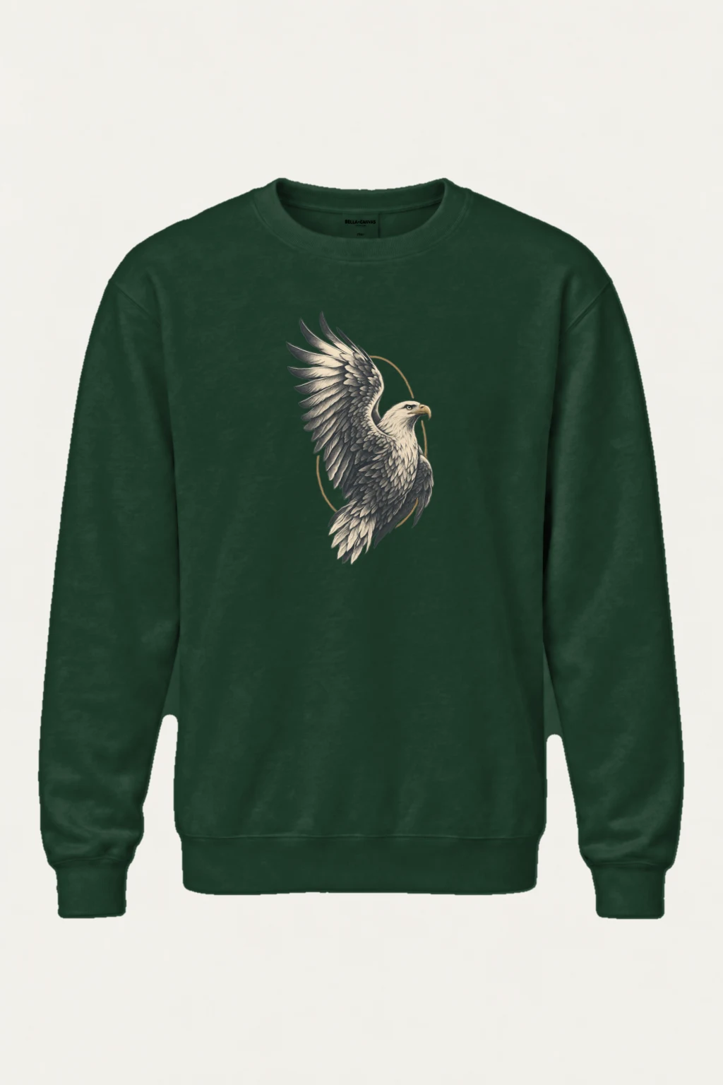 "Quiet Ascent Eagle" Heavy Blend Unisex Crewneck Sweatshirt | Gildan 18000