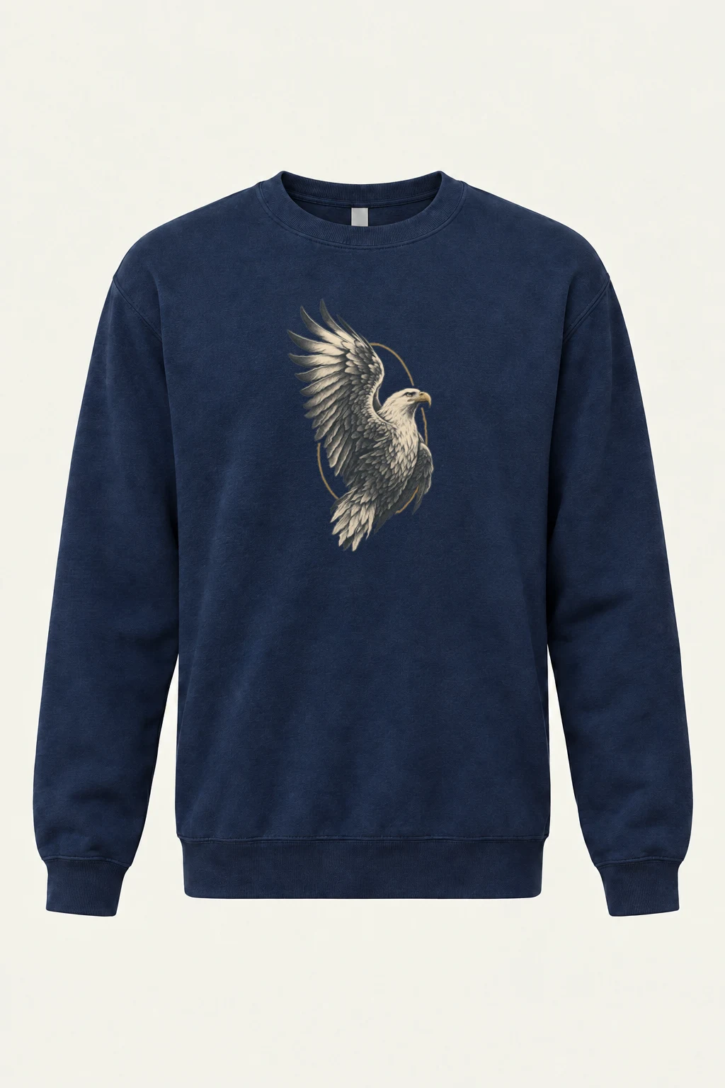 "Quiet Ascent Eagle" Heavy Blend Unisex Crewneck Sweatshirt | Gildan 18000