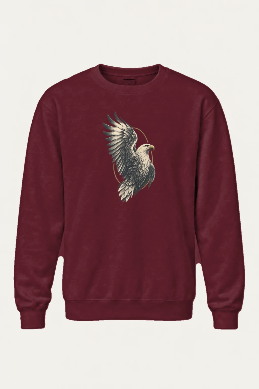 "Quiet Ascent Eagle" Heavy Blend Unisex Crewneck Sweatshirt | Gildan 18000