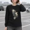 "Quiet Ascent Eagle" Unisex Longsleeve T-shirt