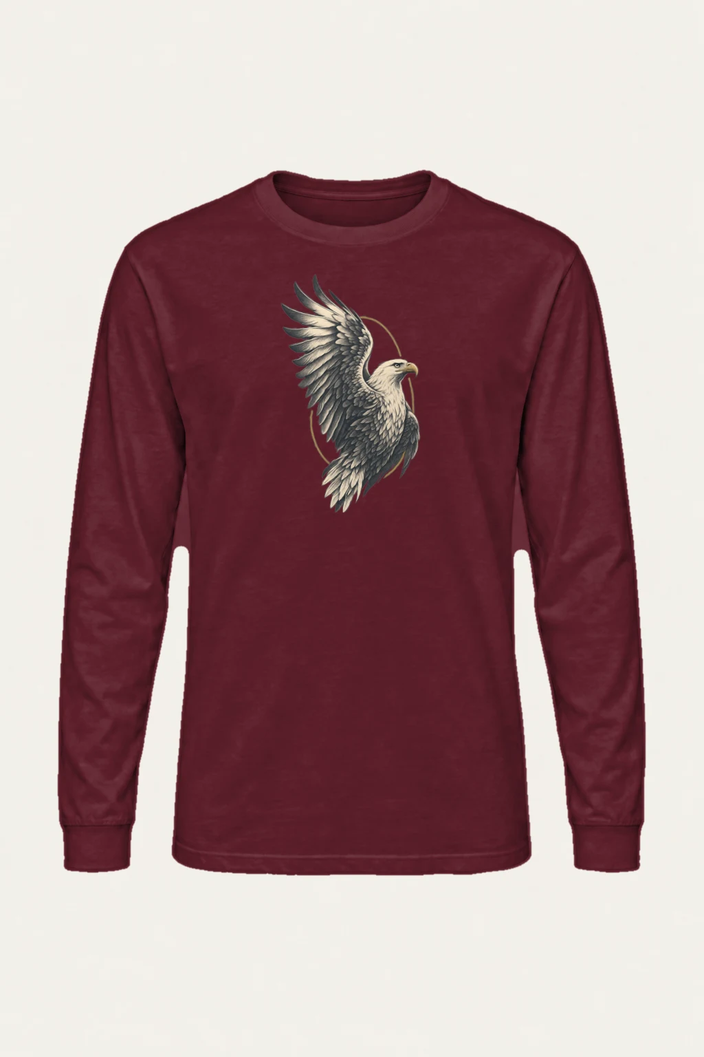 "Quiet Ascent Eagle" Unisex Longsleeve T-shirt | Gildan 2400
