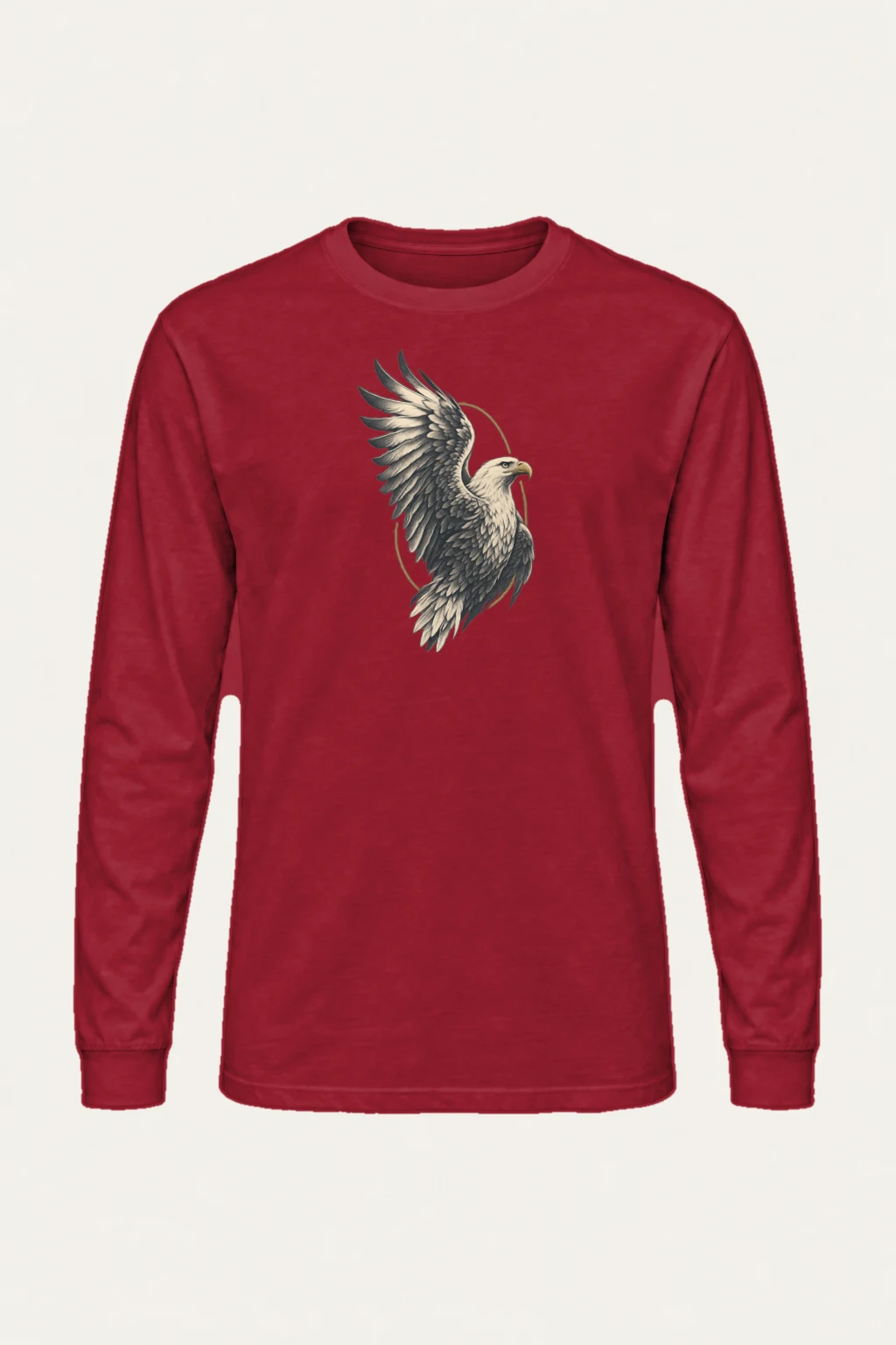 "Quiet Ascent Eagle" Unisex Longsleeve T-shirt | Gildan 2400