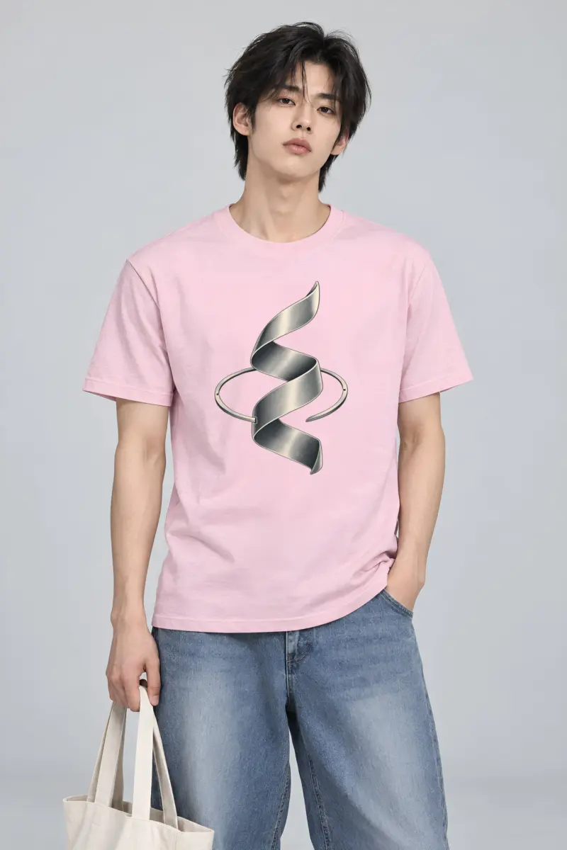 "Quiet Ascent" Heavyweight Unisex Crewneck T-shirt