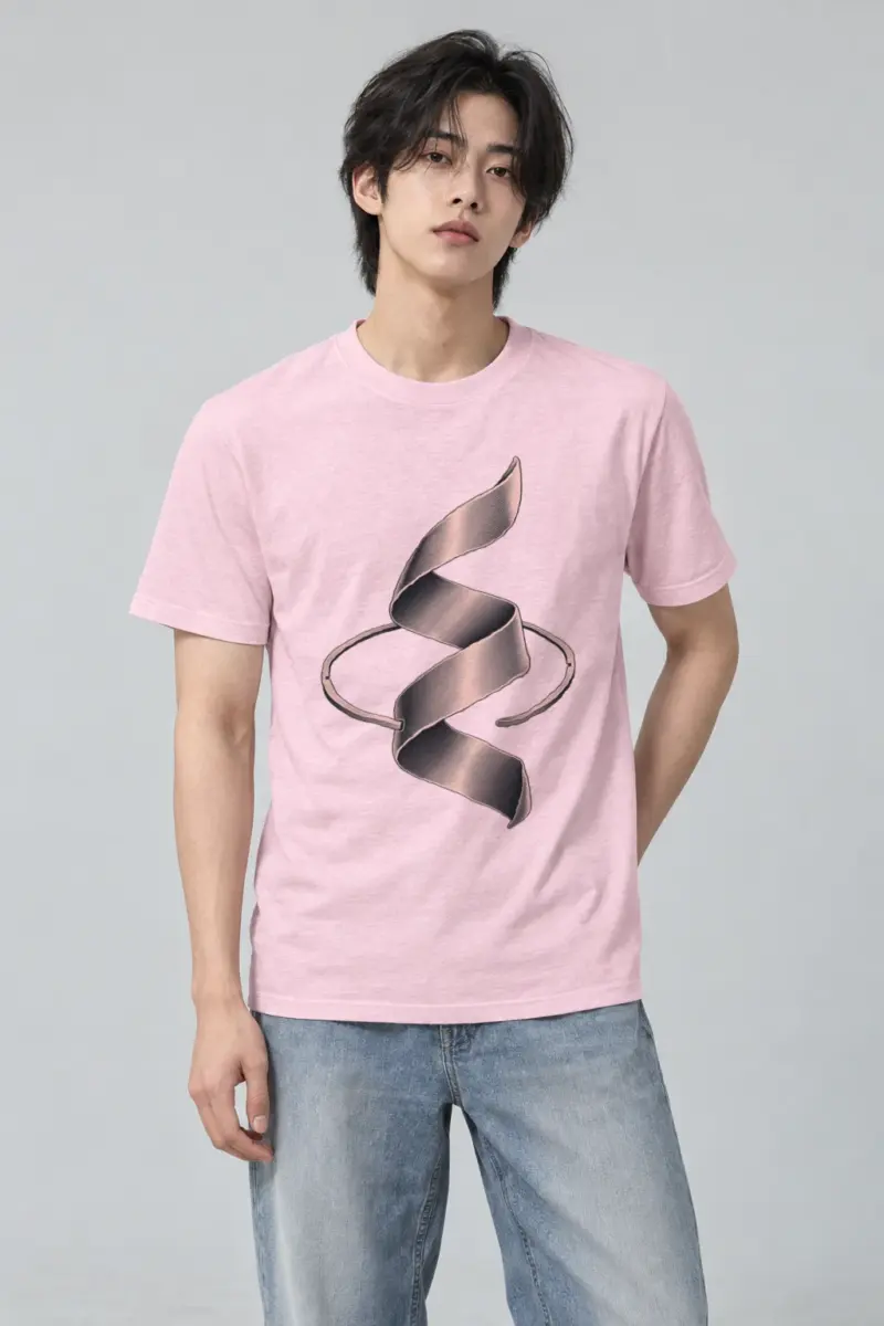 "Quiet Ascent" Heavyweight Unisex Crewneck T-shirt | Gildan 5000