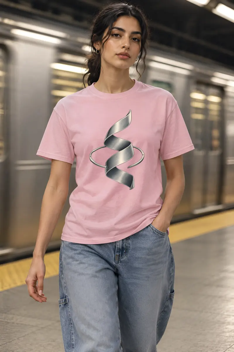 "Quiet Ascent" Heavyweight Unisex Crewneck T-shirt