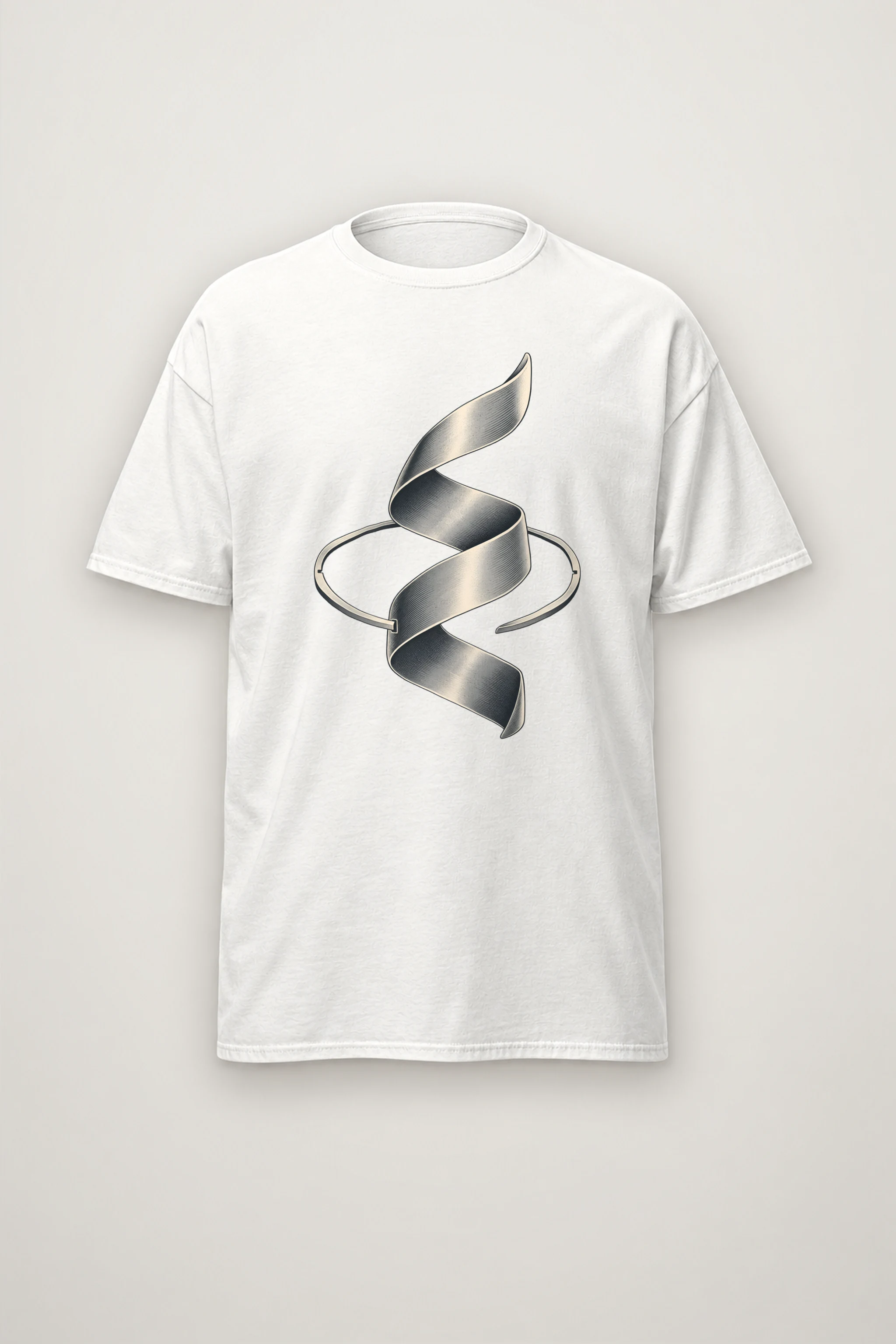 "Quiet Ascent" Heavyweight Unisex Crewneck T-shirt
