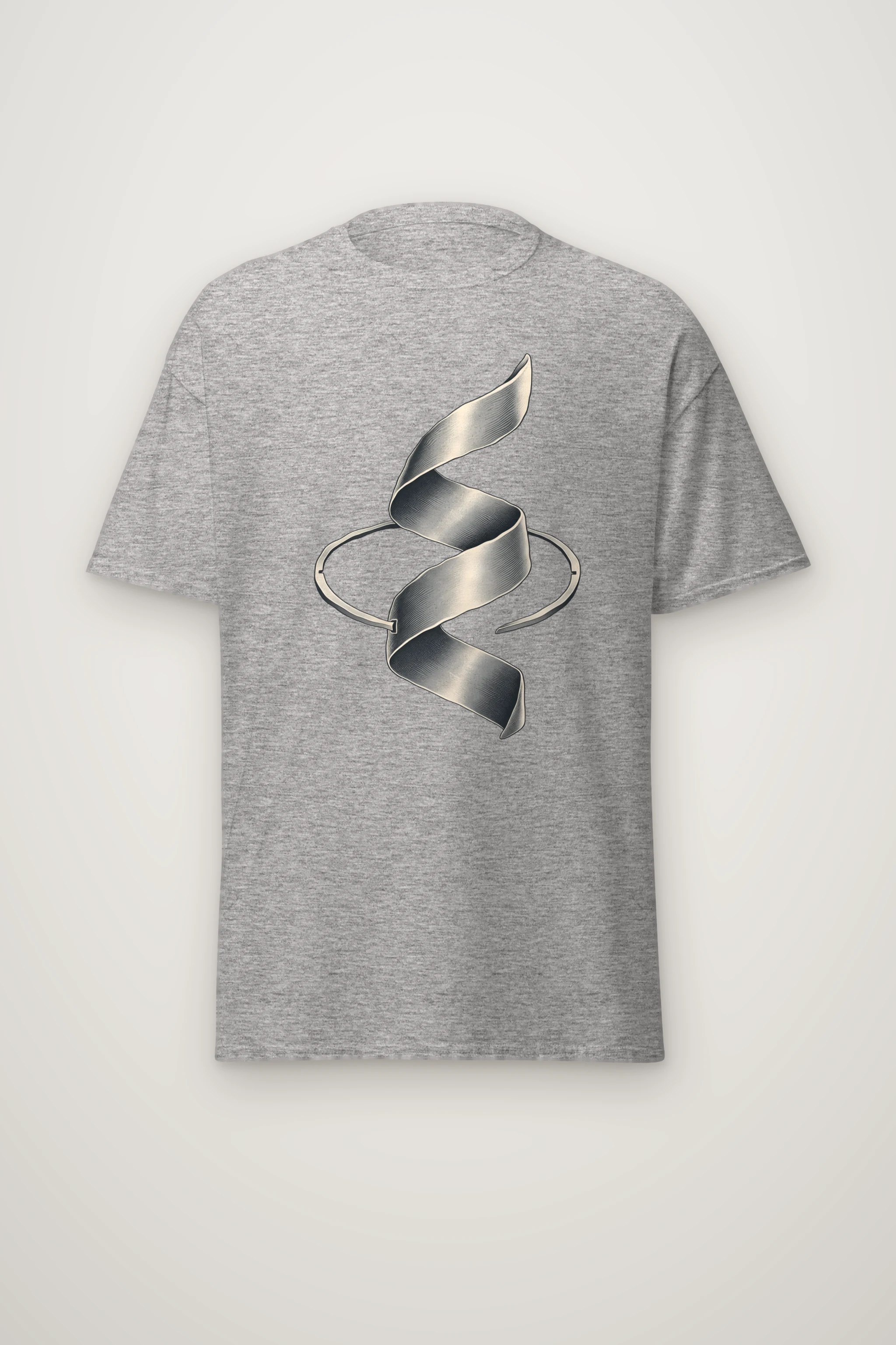 "Quiet Ascent" Heavyweight Unisex Crewneck T-shirt