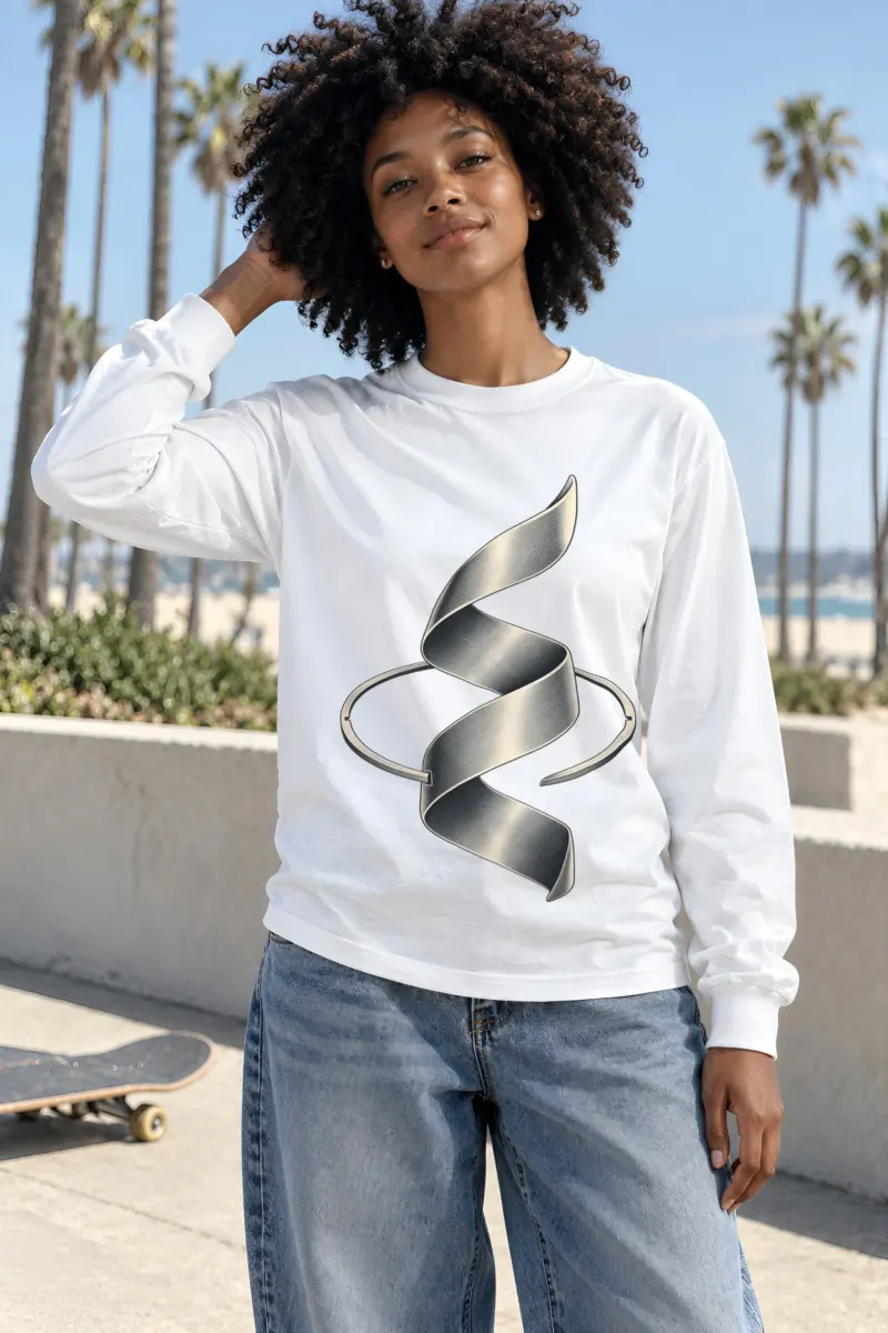 "Quiet Ascent" Unisex Longsleeve T-shirt