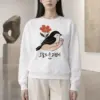 "Quiet Bloom" Heavy Blend Unisex Crewneck Sweatshirt | Gildan 18000