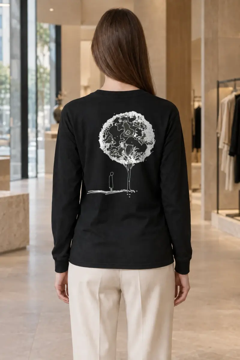 "Quiet Bloom" Unisex Longsleeve T-shirt | Gildan 2400
