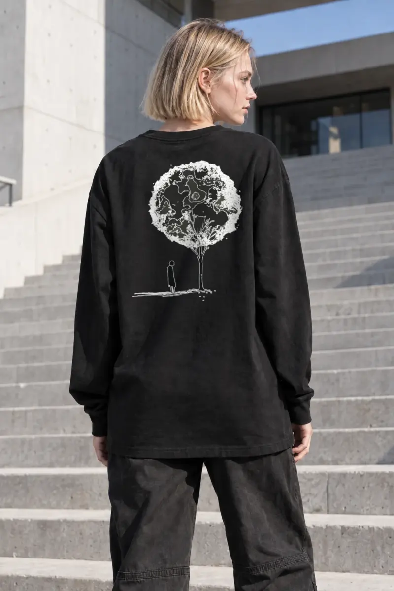 "Quiet Bloom" Unisex Longsleeve T-shirt | Gildan 2400