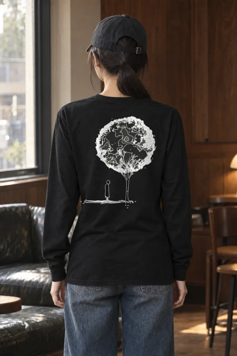 "Quiet Bloom" Unisex Longsleeve T-shirt