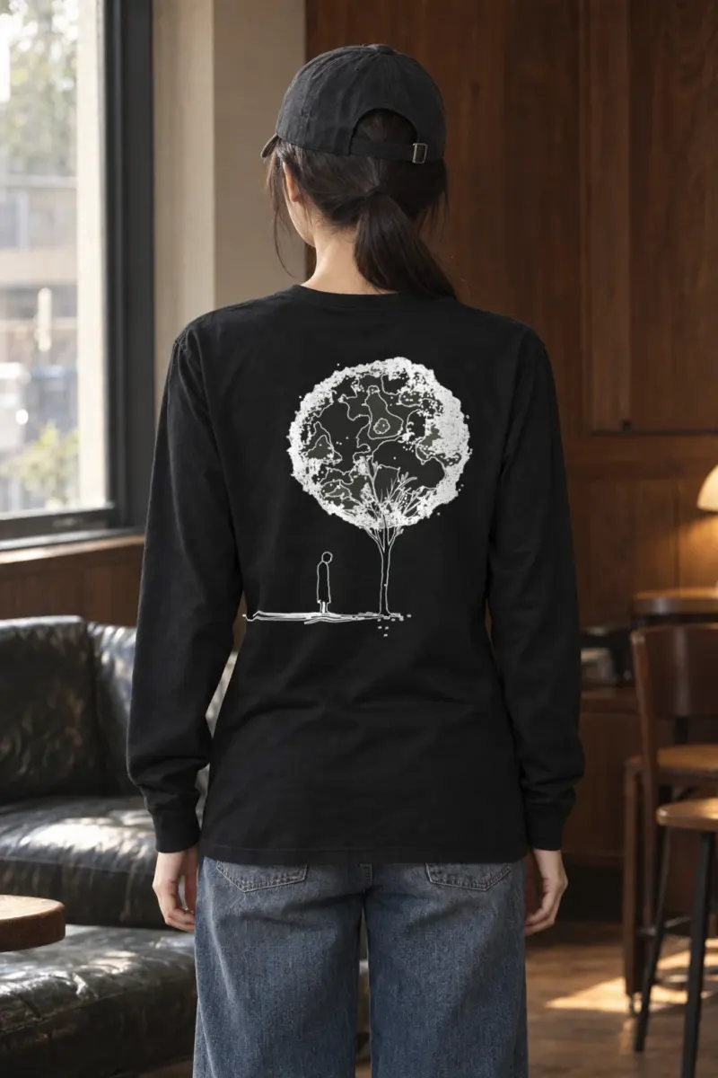 "Quiet Bloom" Unisex Longsleeve T-shirt