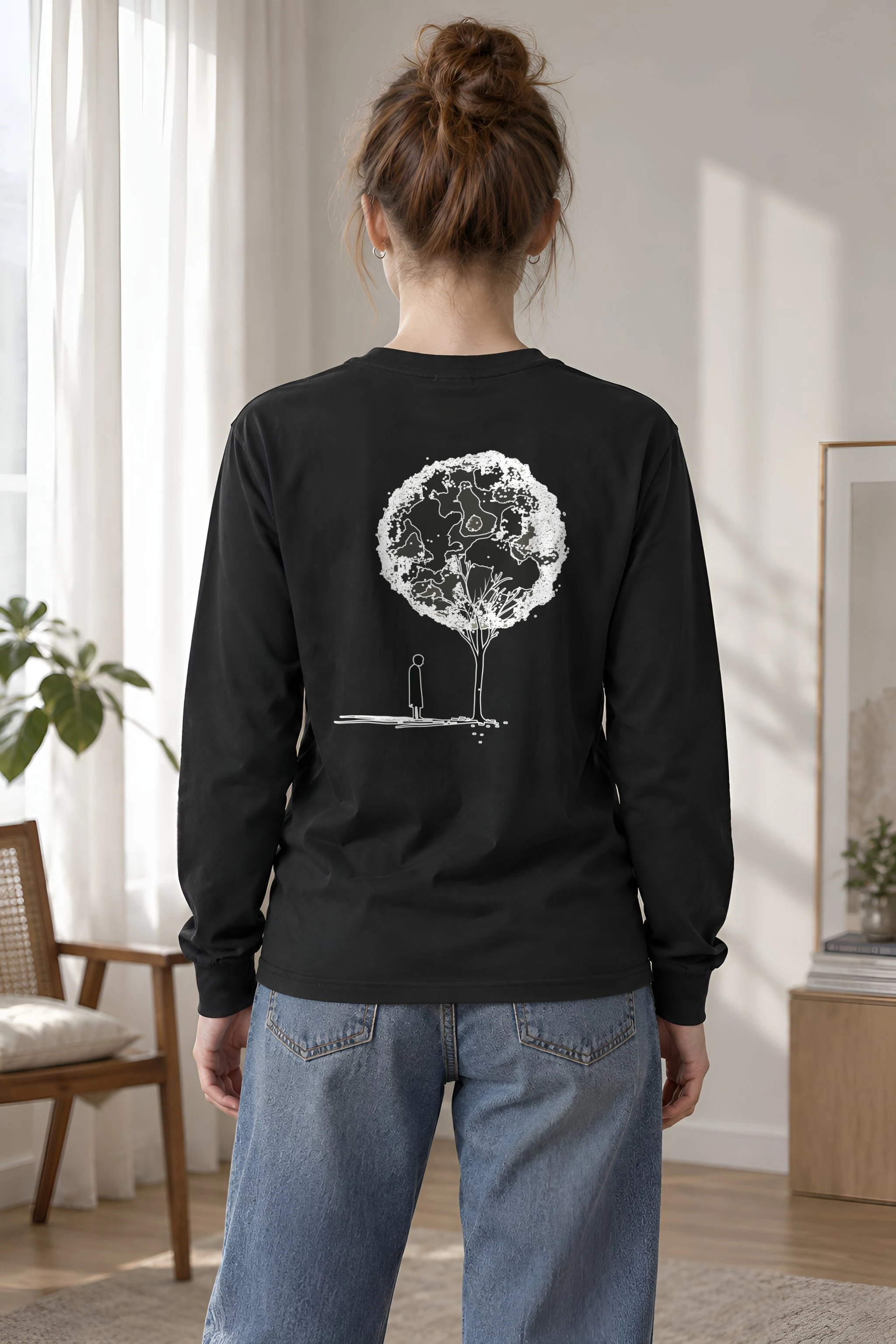 "Quiet Bloom" Unisex Longsleeve T-shirt