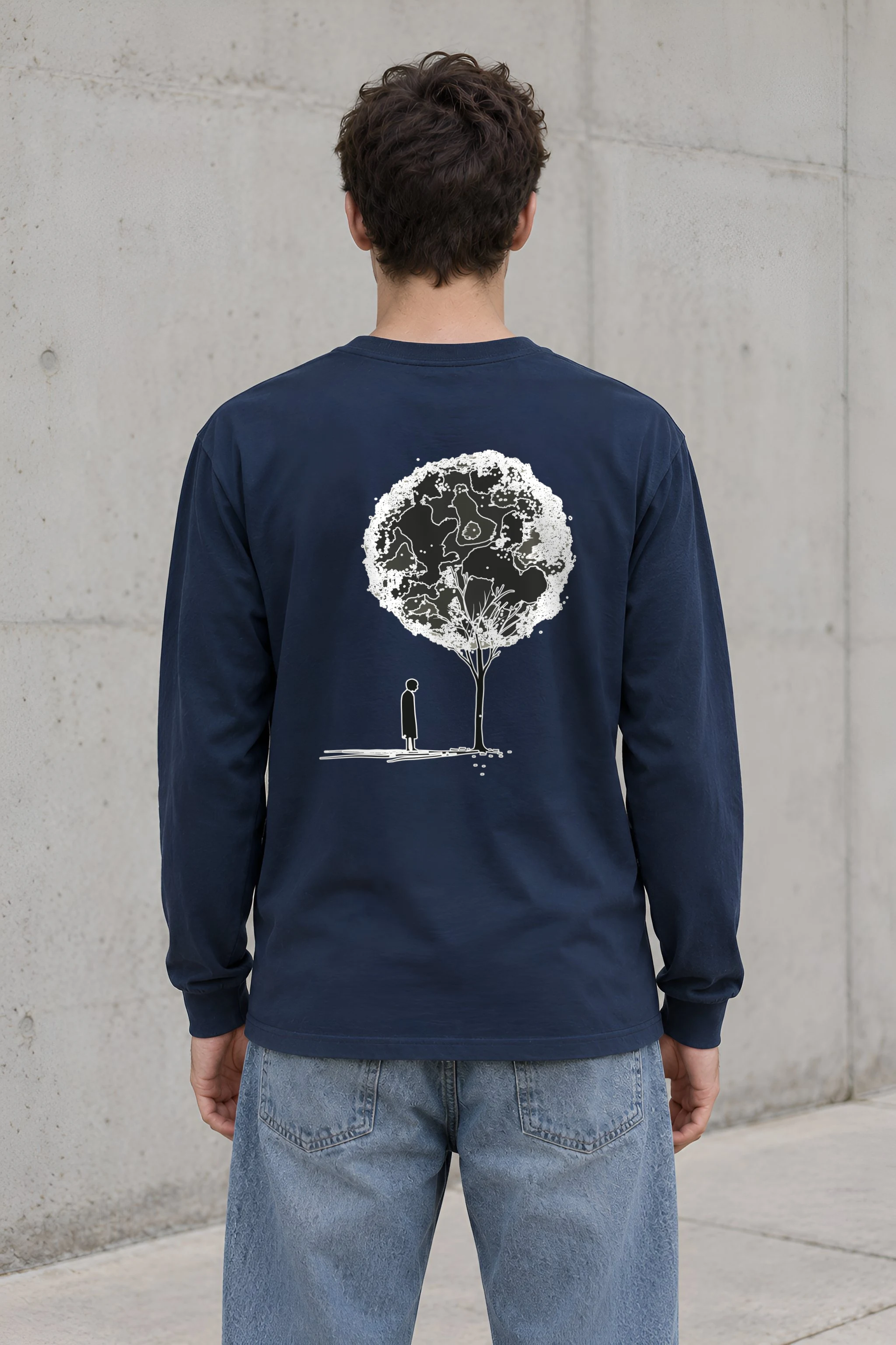 "Quiet Bloom" Unisex Longsleeve T-shirt