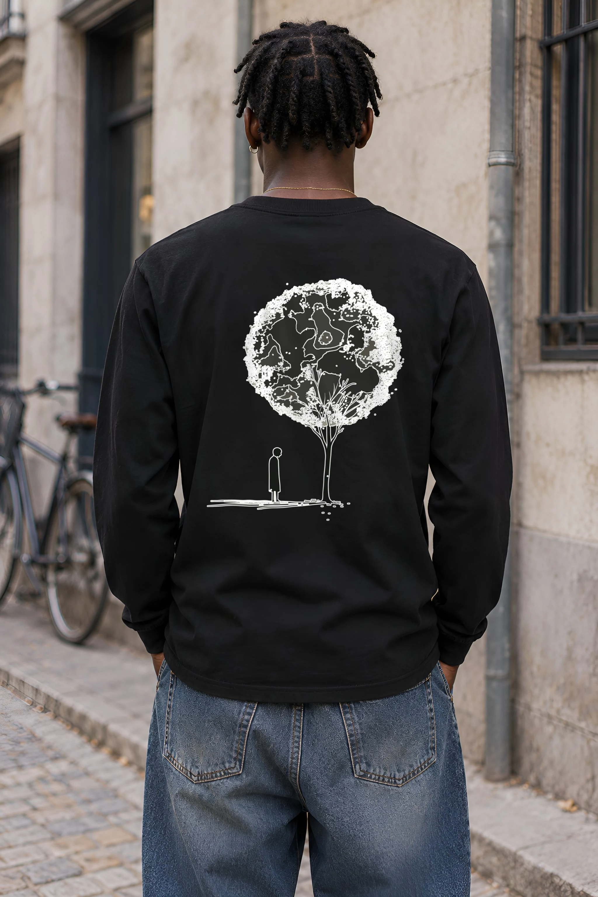 "Quiet Bloom" Unisex Longsleeve T-shirt