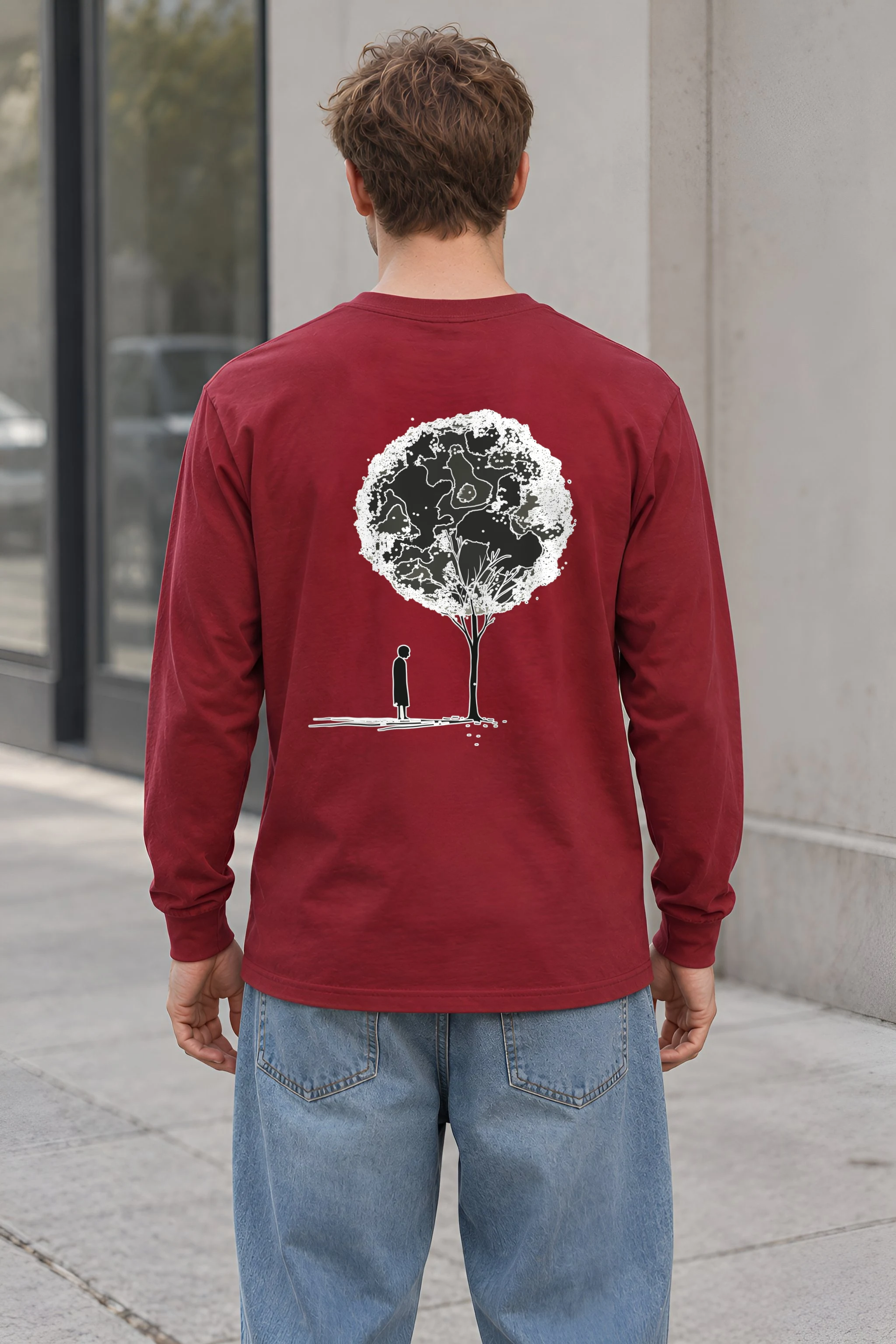 "Quiet Bloom" Unisex Longsleeve T-shirt