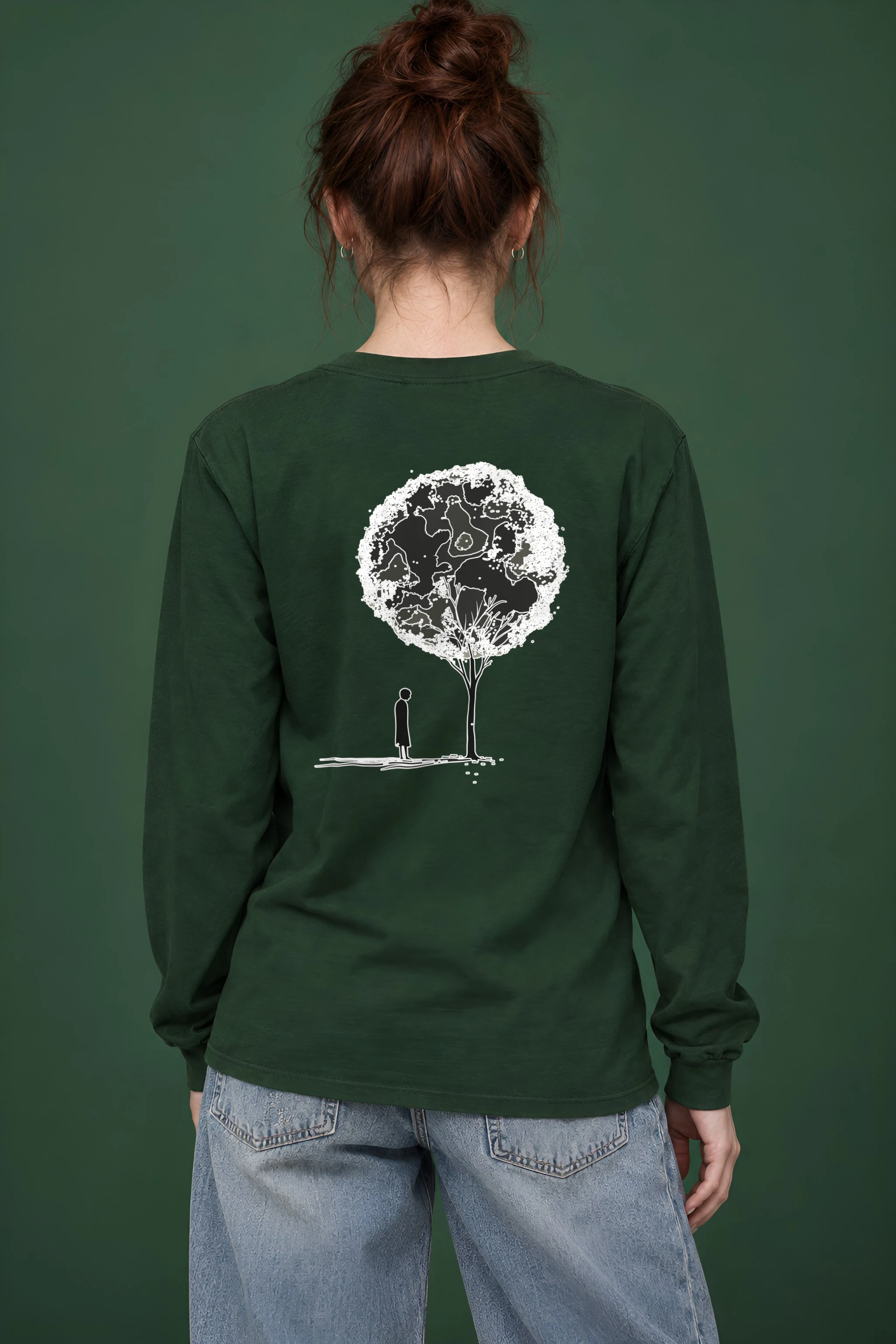 "Quiet Bloom" Unisex Longsleeve T-shirt