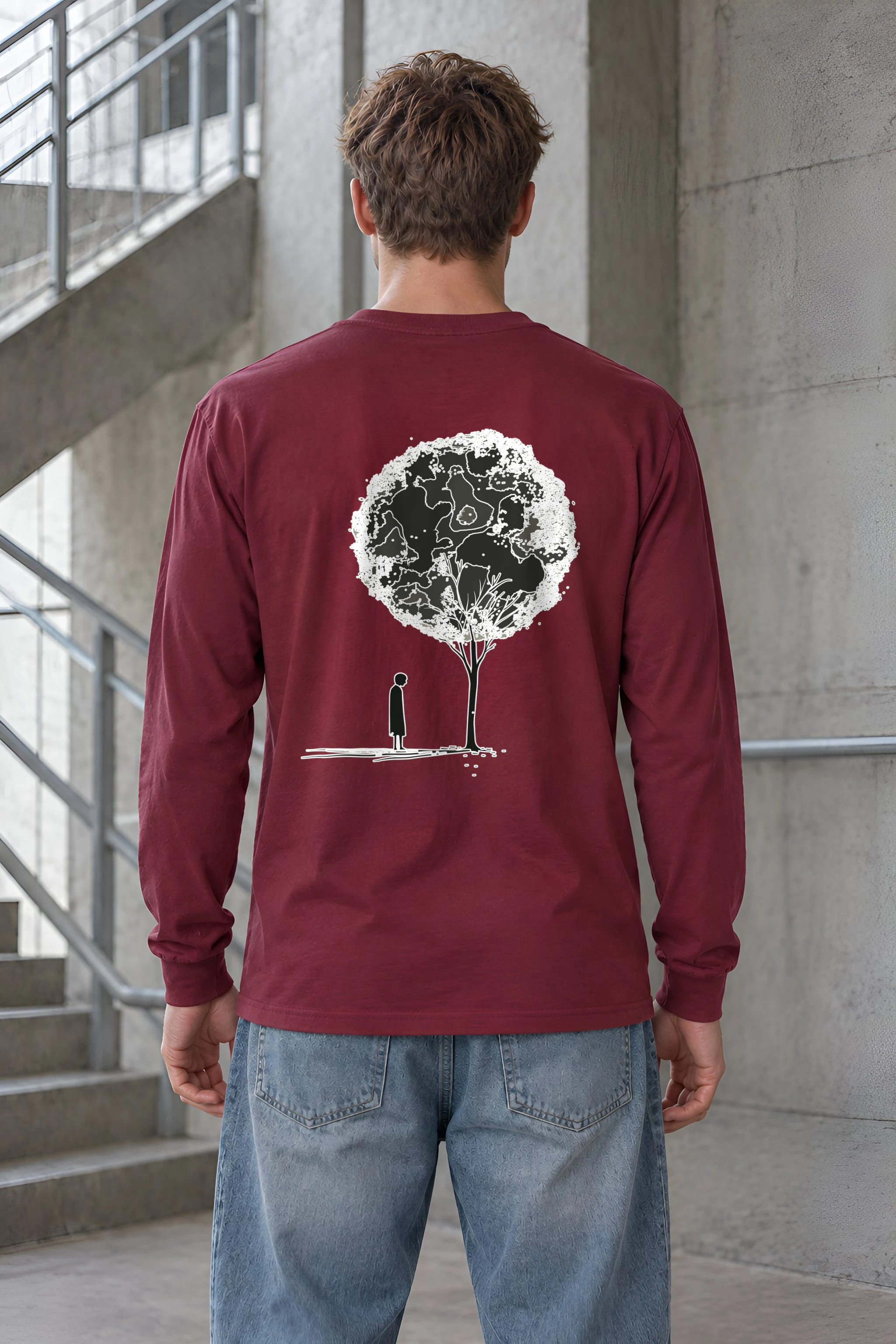 "Quiet Bloom" Unisex Longsleeve T-shirt