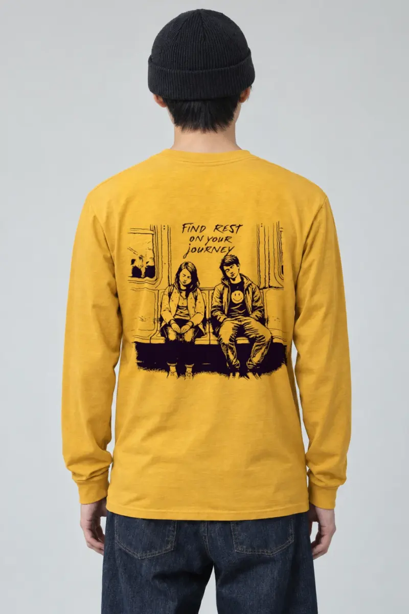 "Quiet Commute" Unisex Longsleeve T-shirt