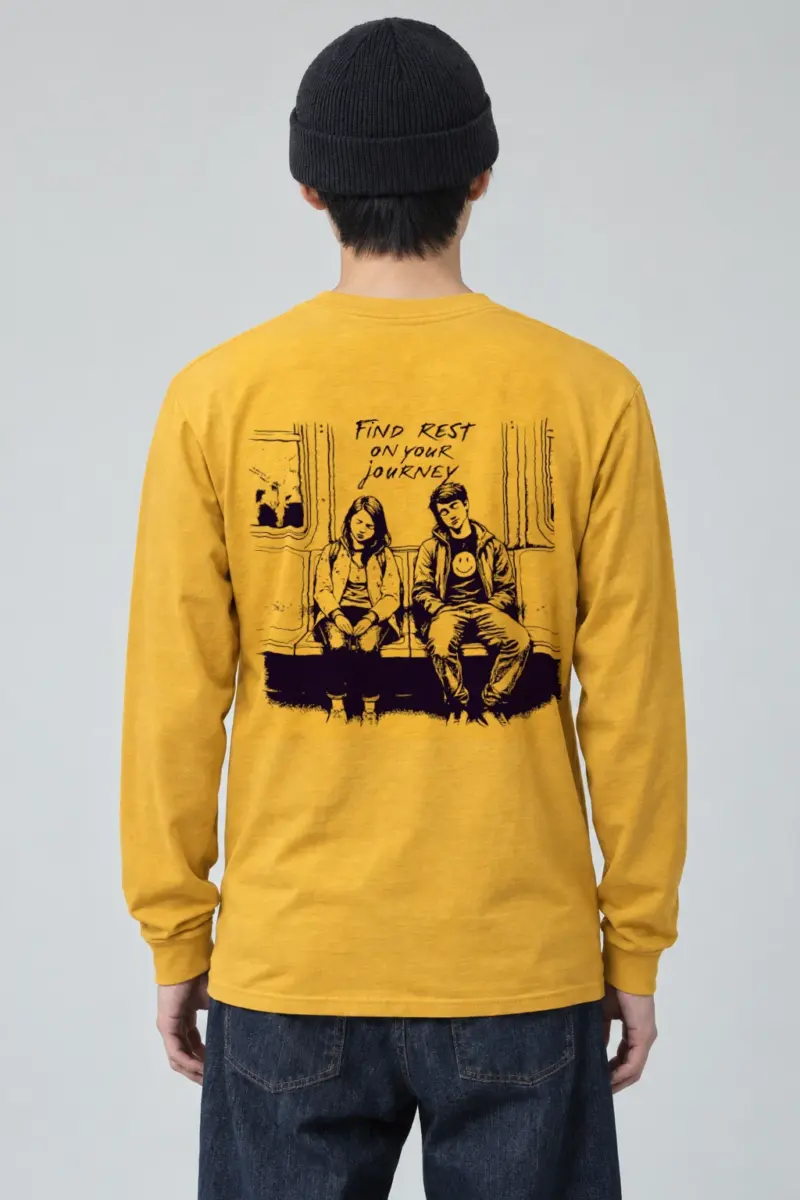 "Quiet Commute" Unisex Longsleeve T-shirt