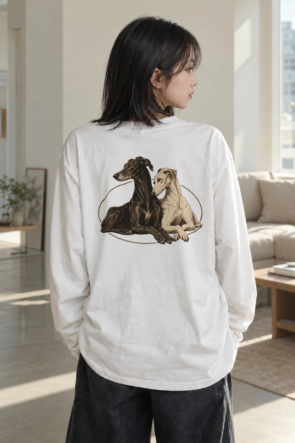 "Quiet Companions" Unisex Longsleeve T-shirt | Gildan 2400