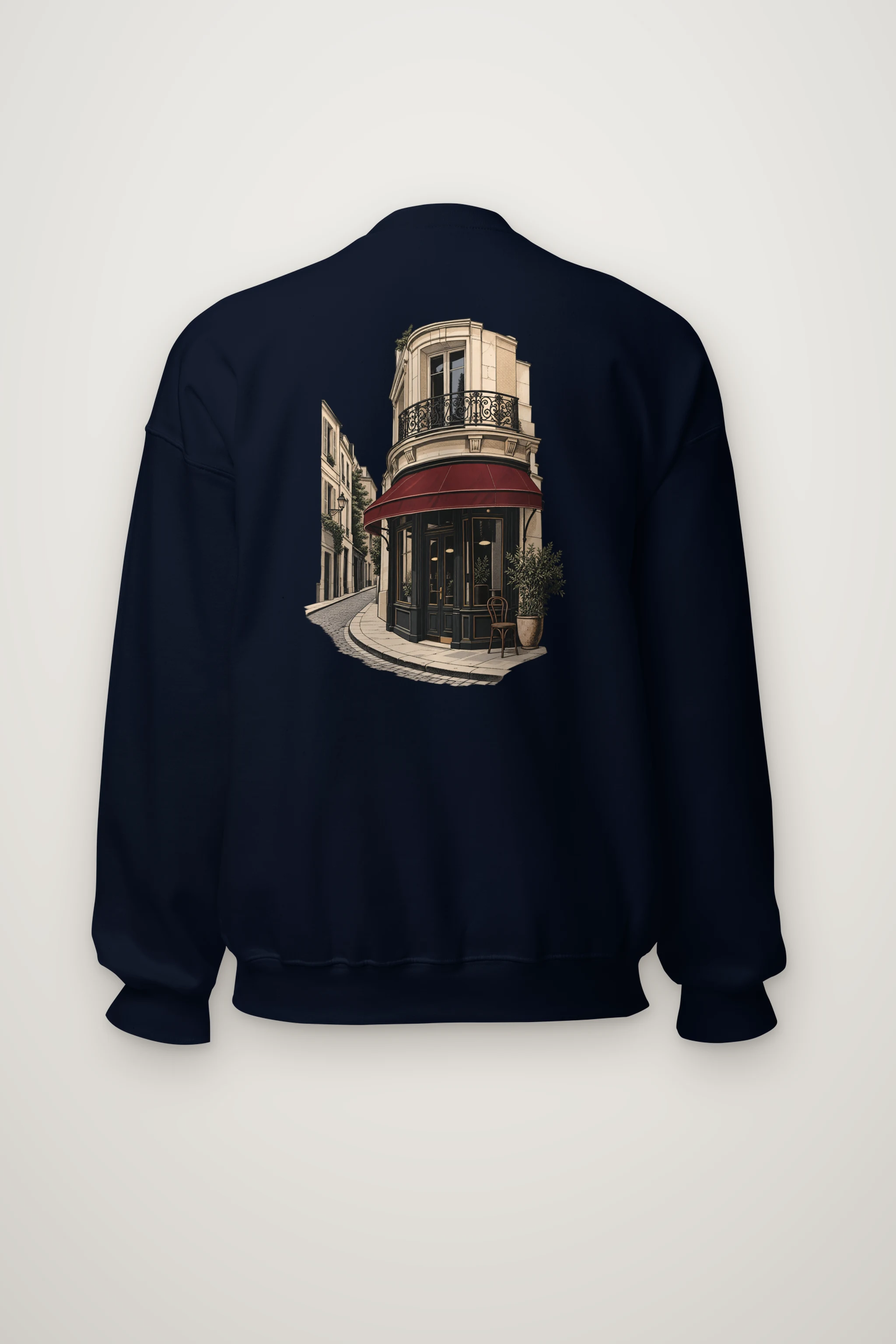 "Quiet Corner Café" Heavy Blend Unisex Crewneck Sweatshirt