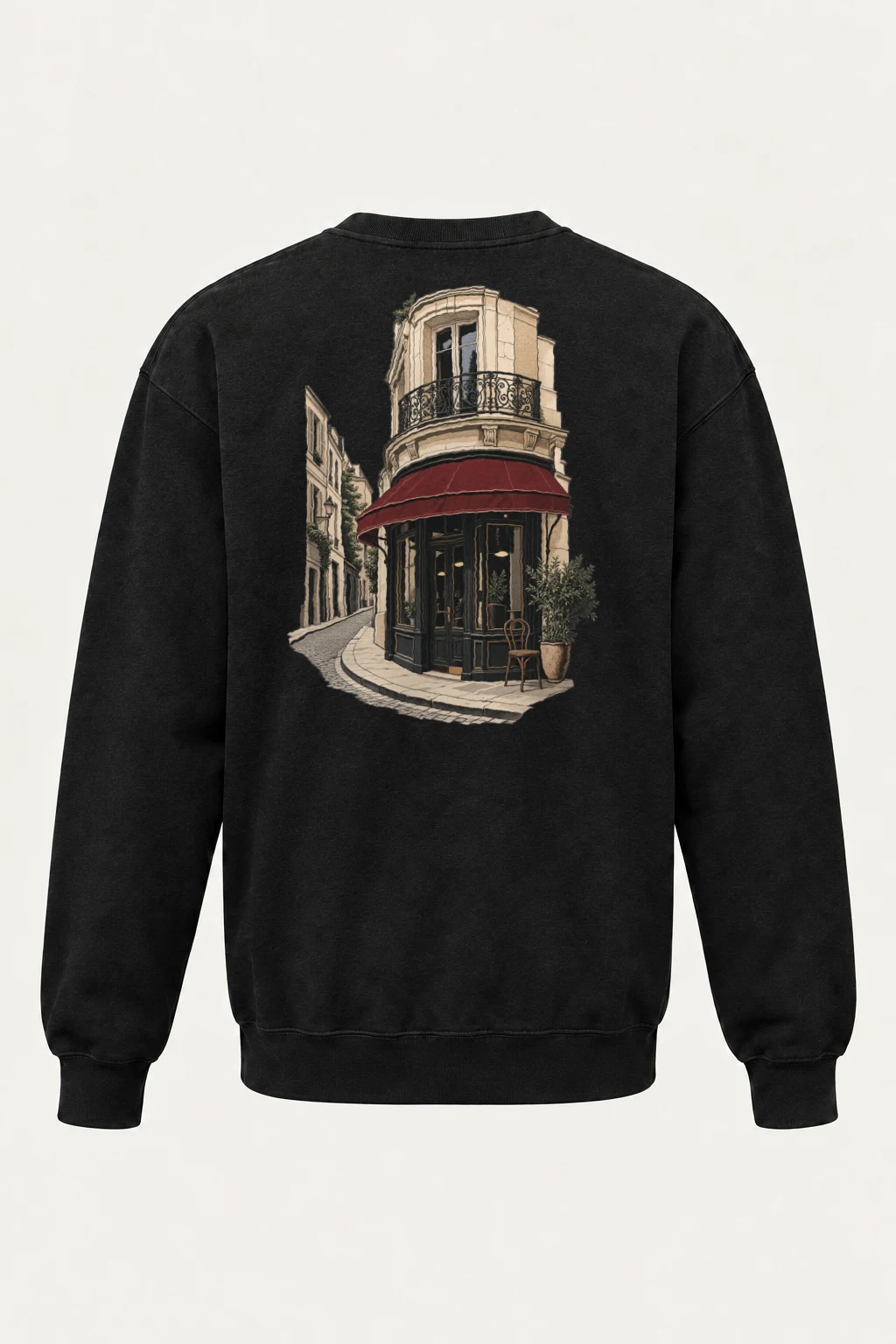 "Quiet Corner Café" Heavy Blend Unisex Crewneck Sweatshirt | Gildan 18000