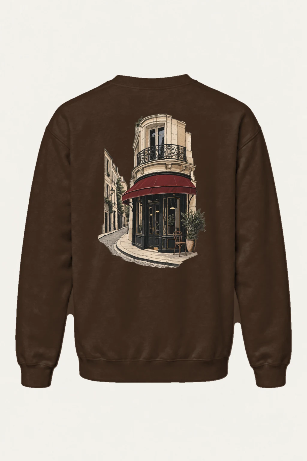 "Quiet Corner Café" Heavy Blend Unisex Crewneck Sweatshirt | Gildan 18000