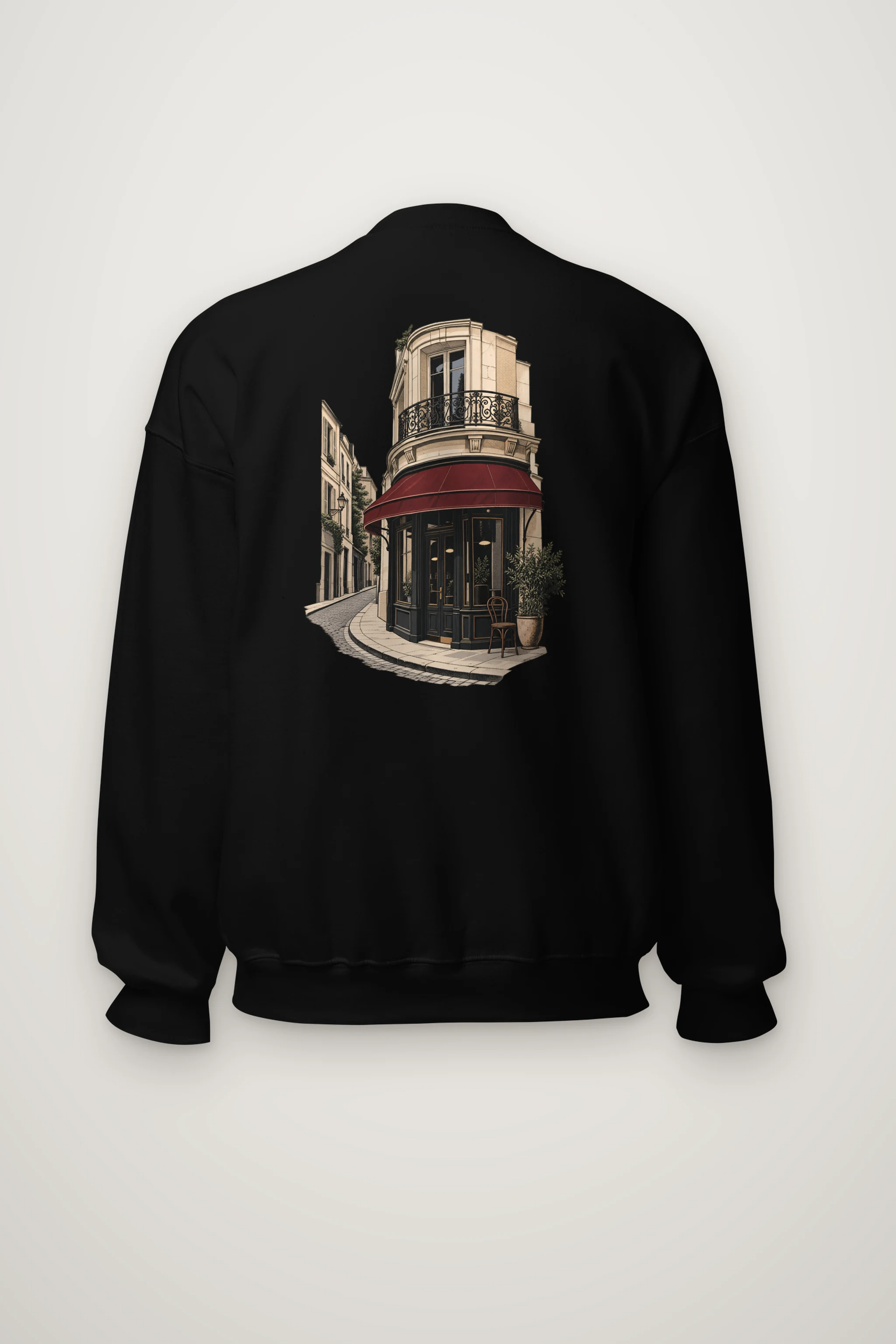 "Quiet Corner Café" Heavy Blend Unisex Crewneck Sweatshirt