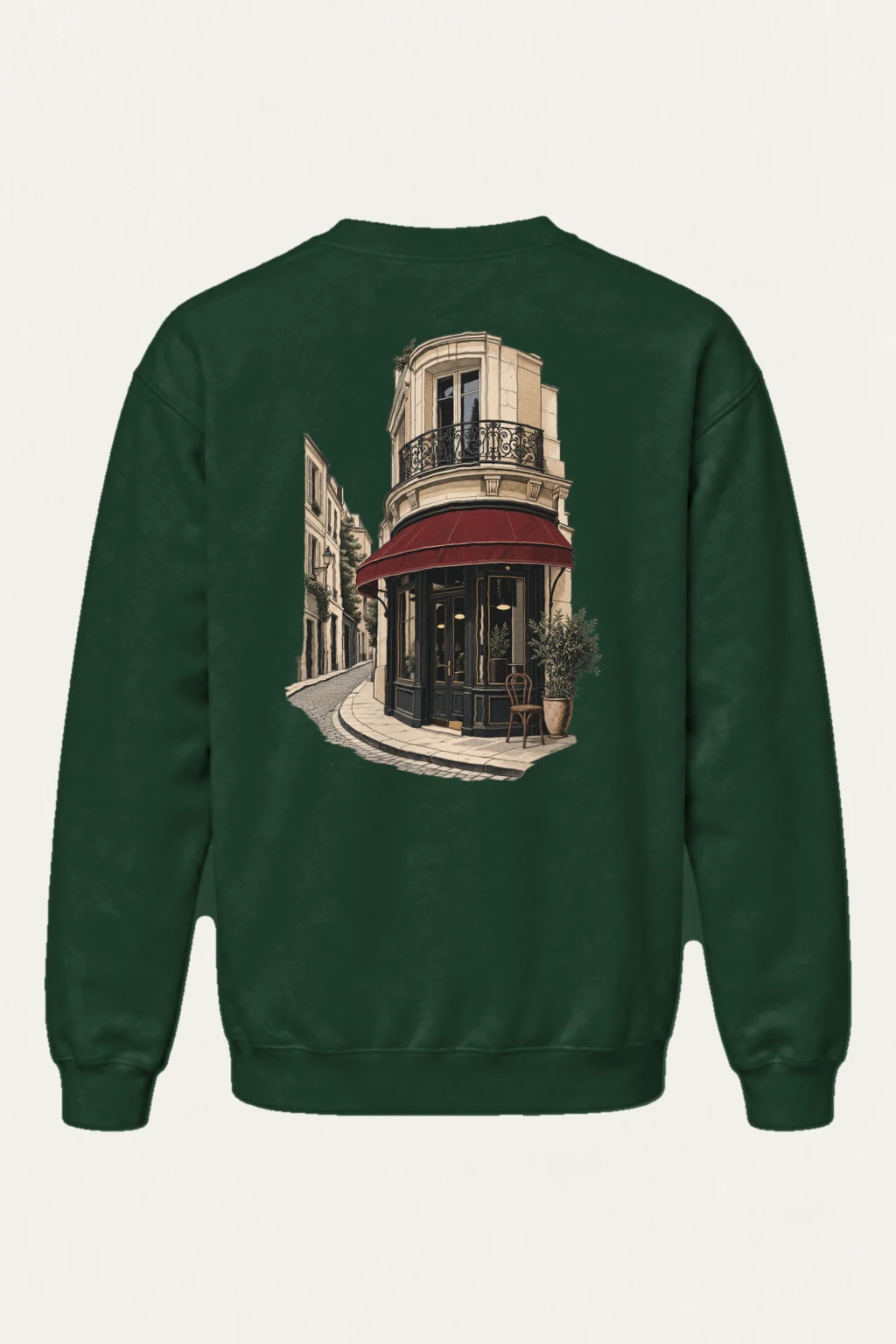 "Quiet Corner Café" Heavy Blend Unisex Crewneck Sweatshirt | Gildan 18000