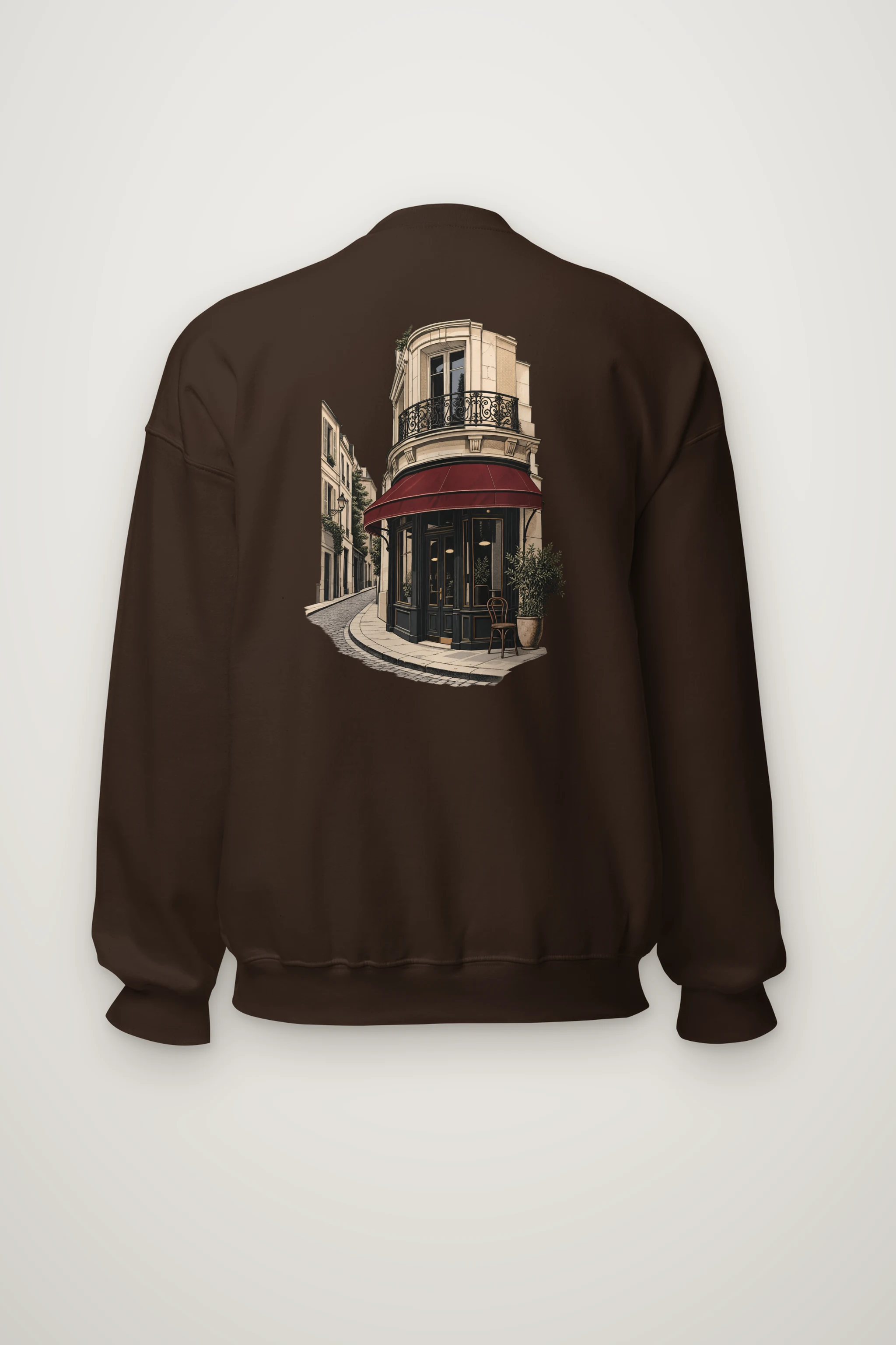 "Quiet Corner Café" Heavy Blend Unisex Crewneck Sweatshirt