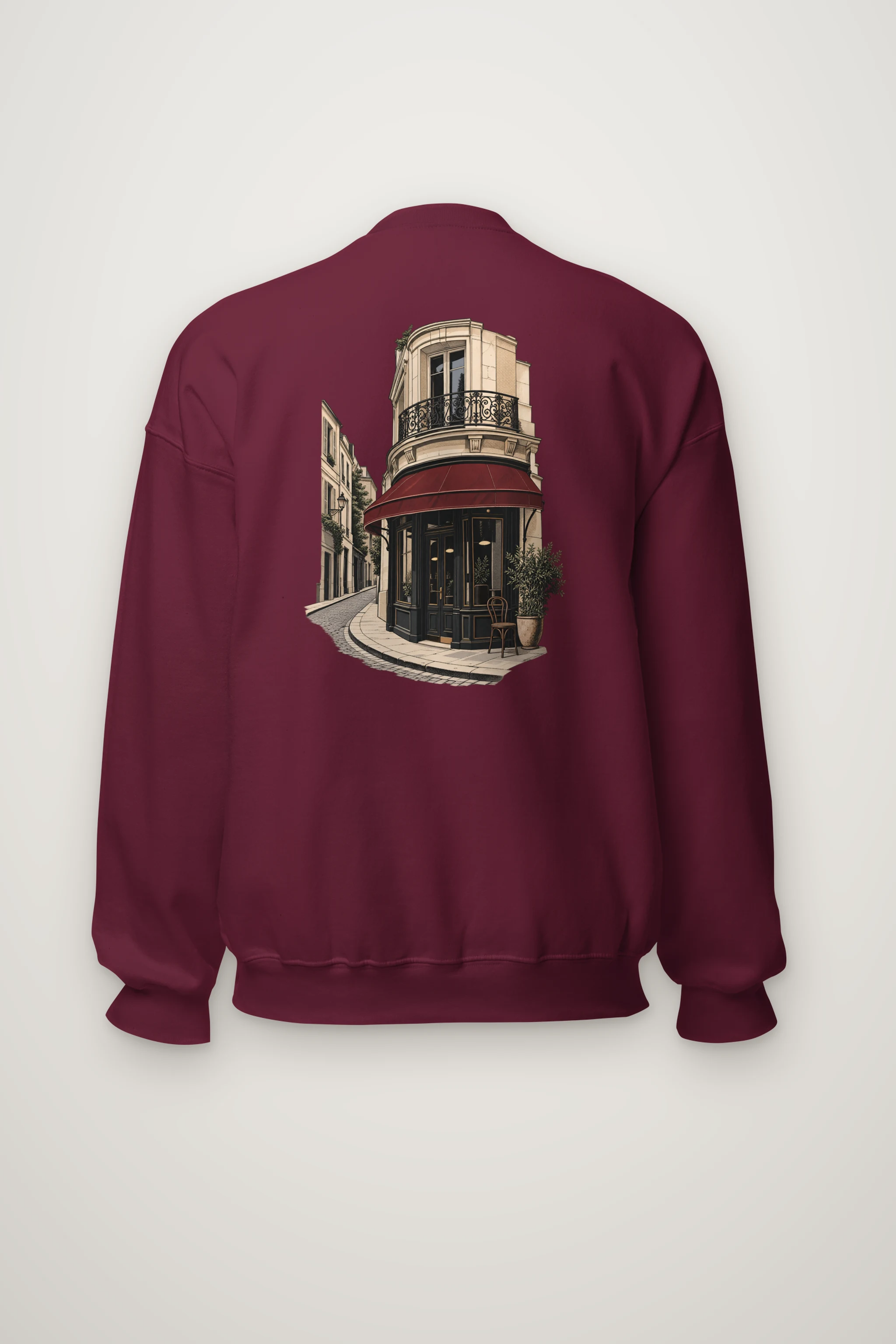 "Quiet Corner Café" Heavy Blend Unisex Crewneck Sweatshirt