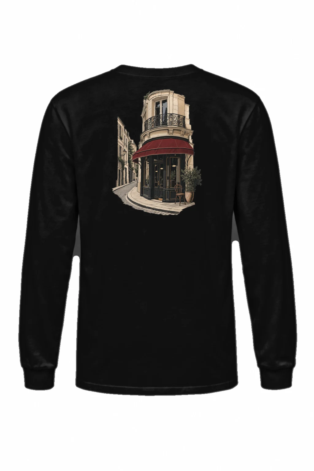 "Quiet Corner Café" Unisex Longsleeve T-shirt | Gildan 2400