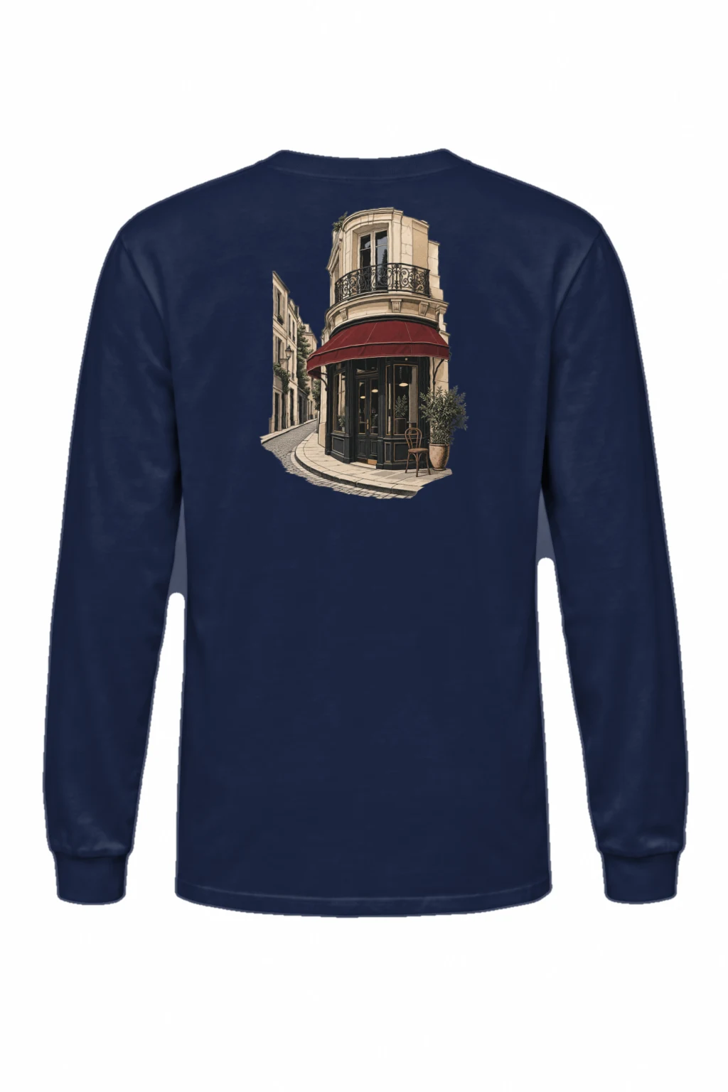 "Quiet Corner Café" Unisex Longsleeve T-shirt | Gildan 2400