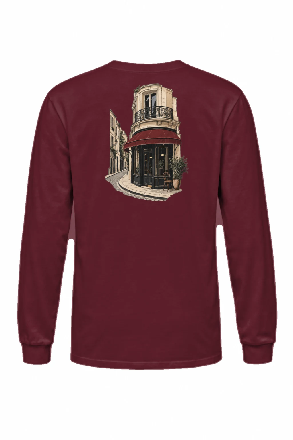 "Quiet Corner Café" Unisex Longsleeve T-shirt | Gildan 2400