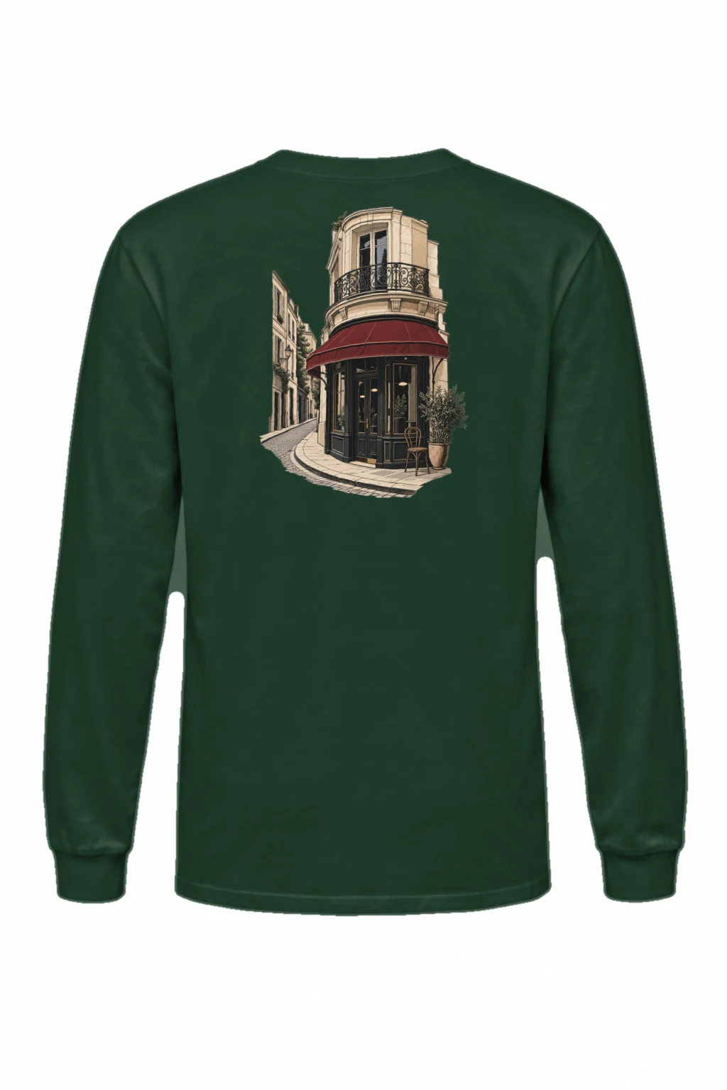 "Quiet Corner Café" Unisex Longsleeve T-shirt | Gildan 2400