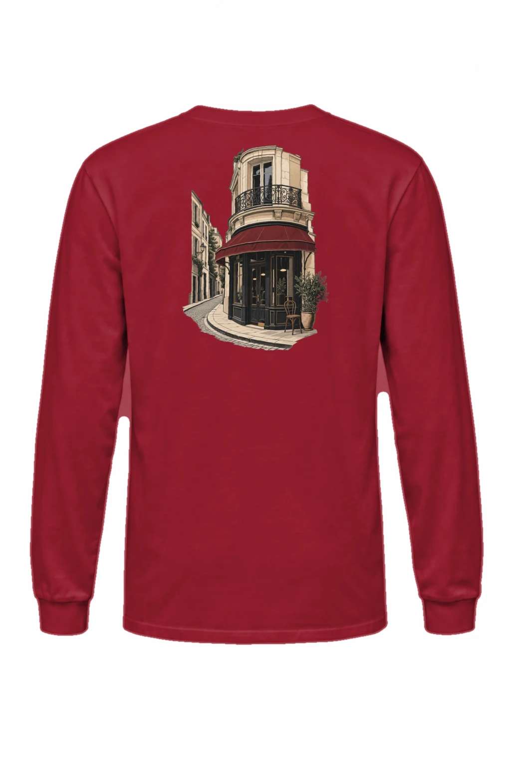 "Quiet Corner Café" Unisex Longsleeve T-shirt | Gildan 2400
