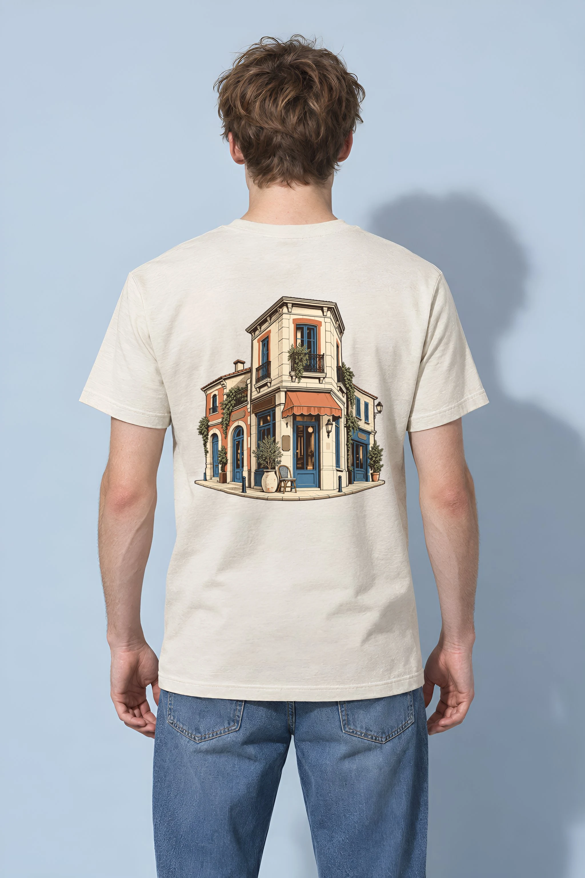 "Quiet Corner" Heavyweight Unisex Crewneck T-shirt