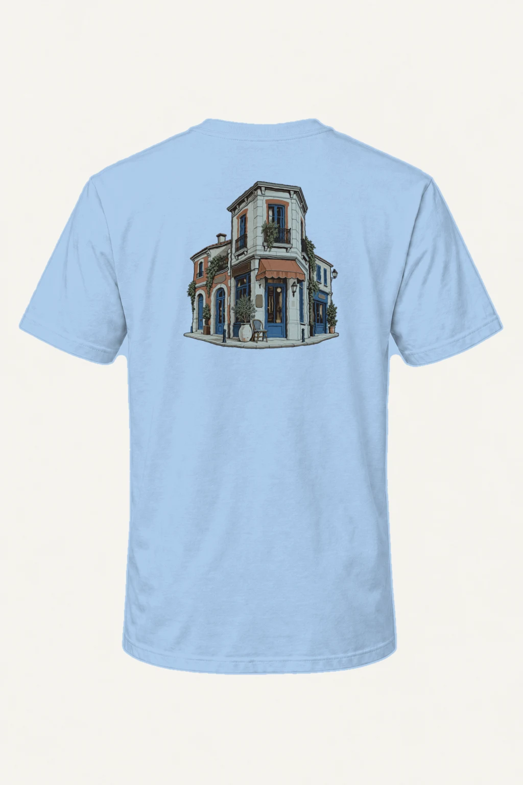 "Quiet Corner" Heavyweight Unisex Crewneck T-shirt | Gildan 5000